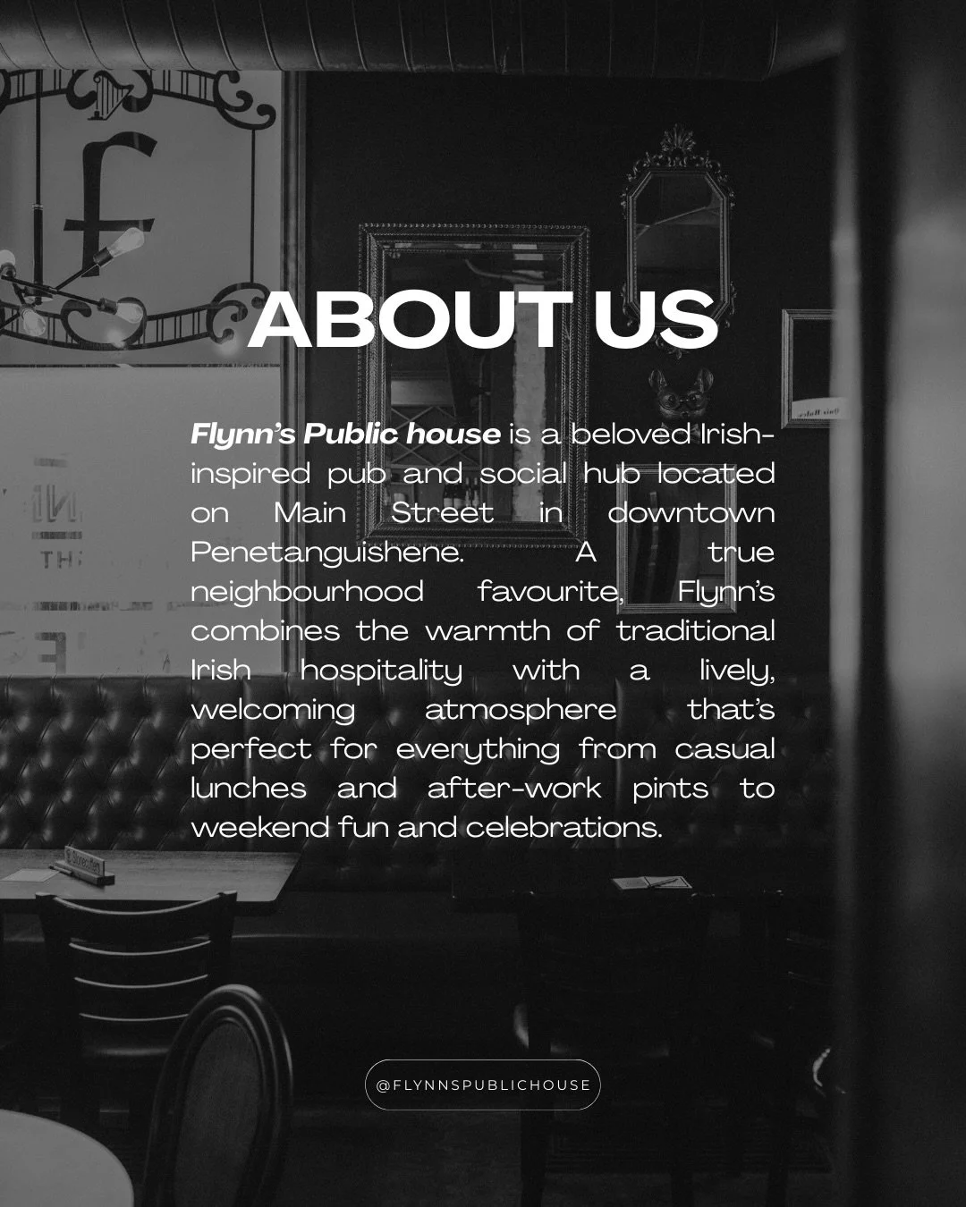 There&rsquo;s just something about a proper pub. 🍺
The kind where the pints are poured right, the food hits the spot, and everyone feels like a regular.

That&rsquo;s Flynn&rsquo;s.
No frills. No fuss. Just good times, good people, and a bloody good