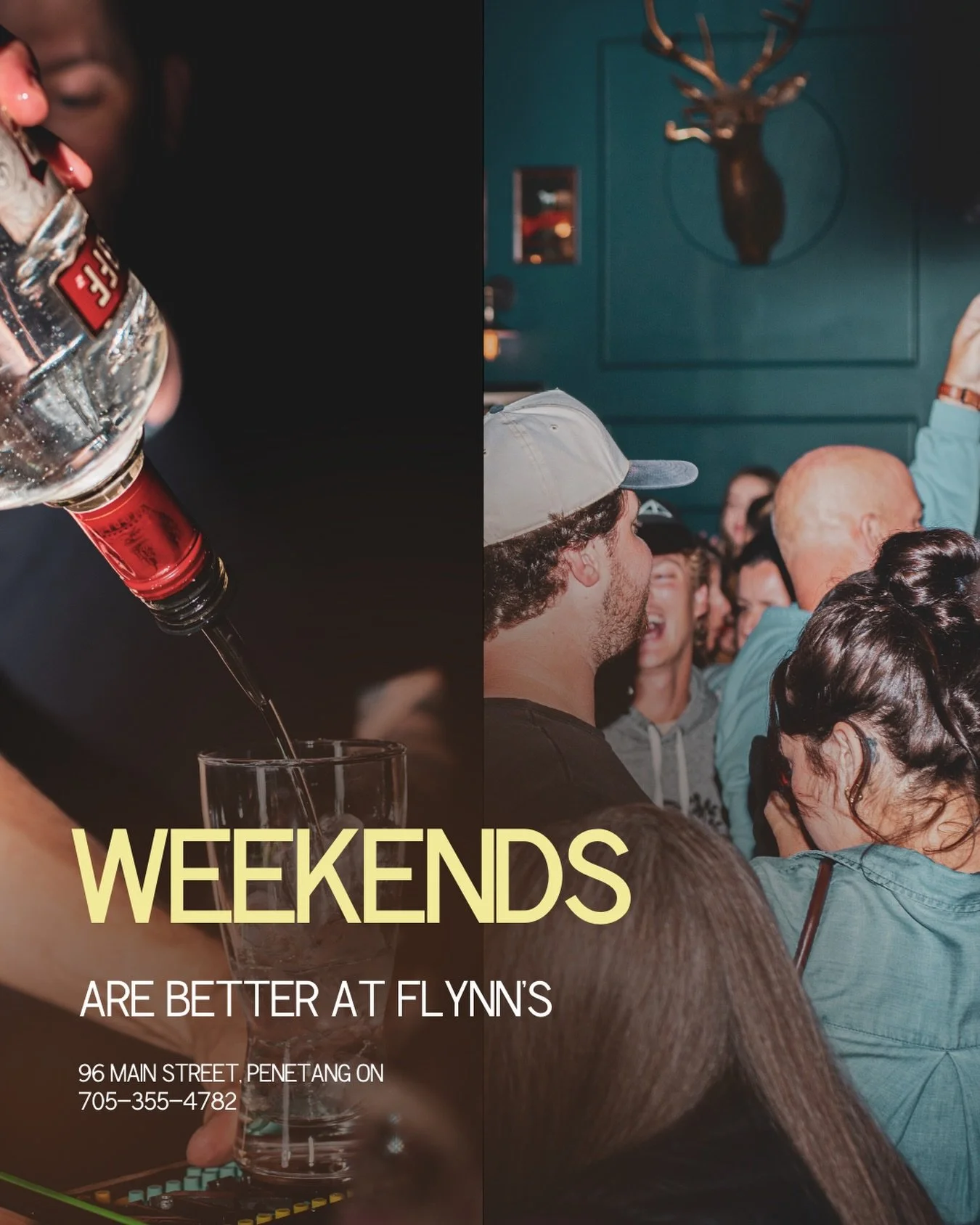 Weekends at Flynn&rsquo;s are always a good idea. 🍻

🎶 Friday &ndash; Music Bingo | 7 PM
Sing it, guess it, win it. The most fun you can have on a Friday night without a microphone.

🎤 Saturday &ndash; Karaoke | 10 PM
Your song. Your moment. No ju