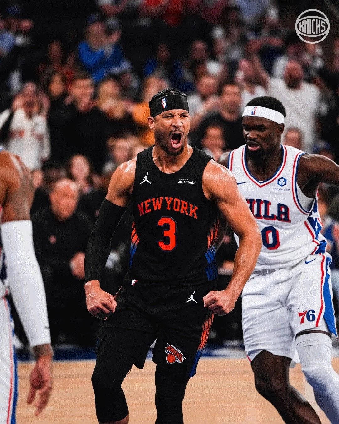 Game Recap: 2026 NBA Playoffs Round 2, Game 2 – NYK vs. PHI; W; PHI: 102, NYK: 108