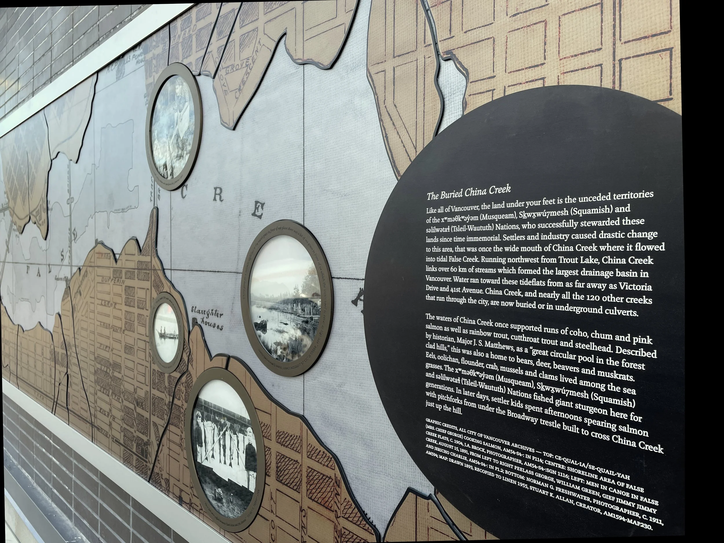 China Creek Interpretive Feature — Lost&Found Studio
