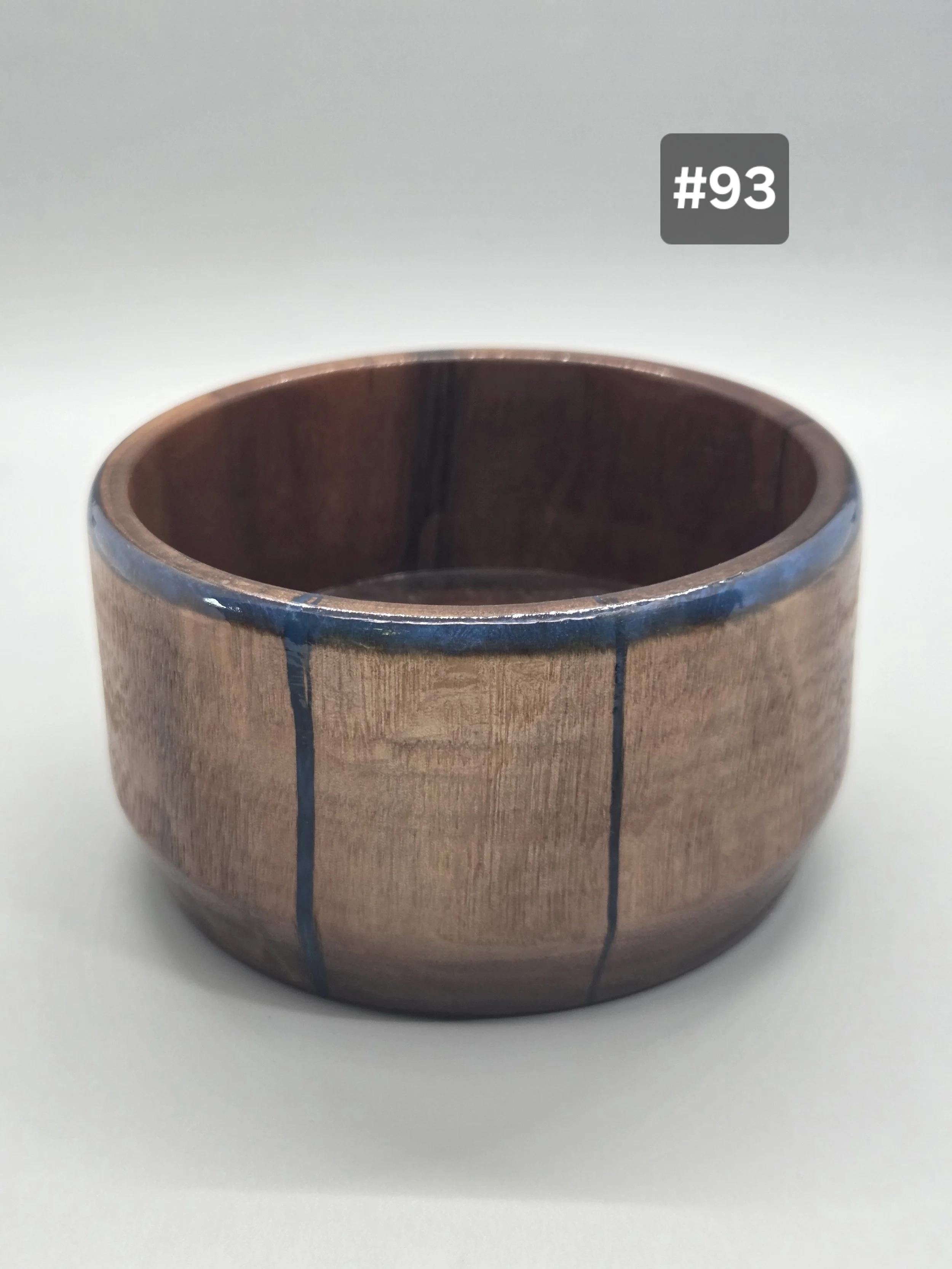 Walnut and Resin Bowl