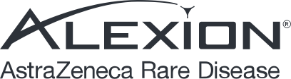 Alexion logo with 'AstraZeneca Rare Disease' text