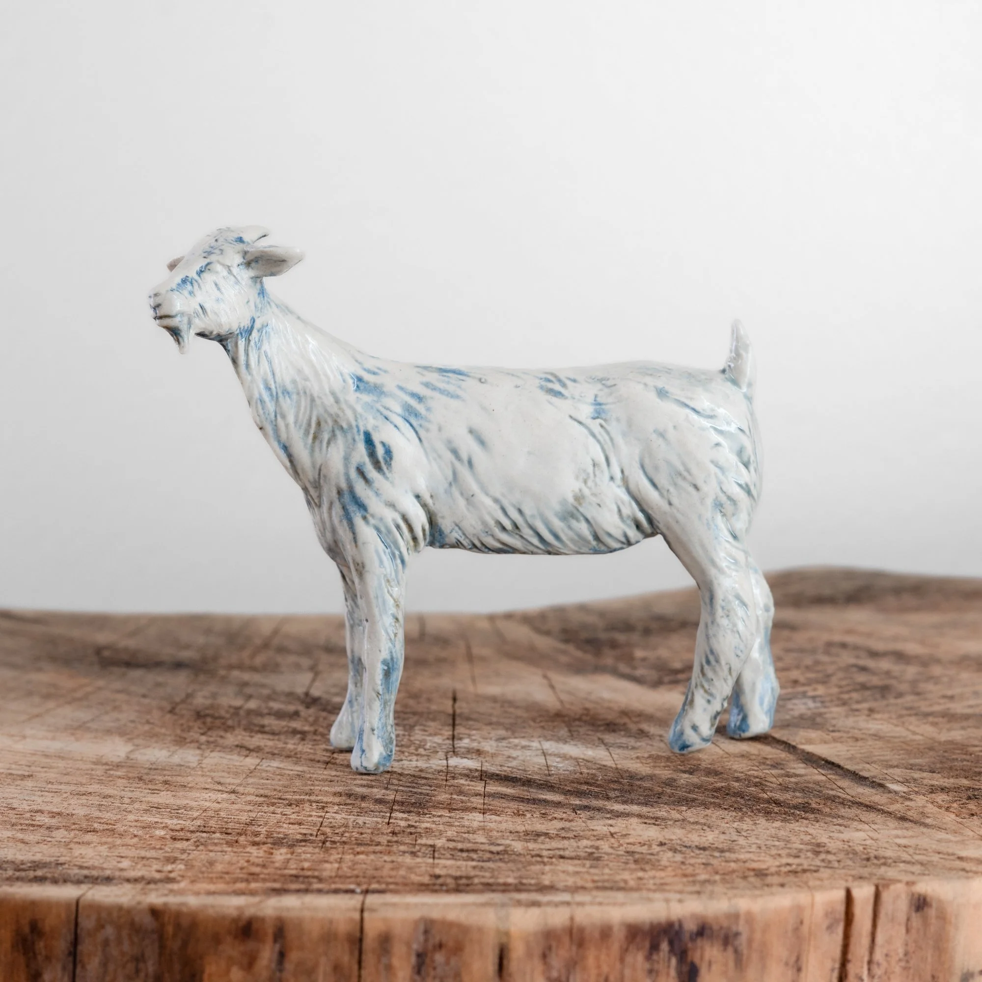Porcelain Goat