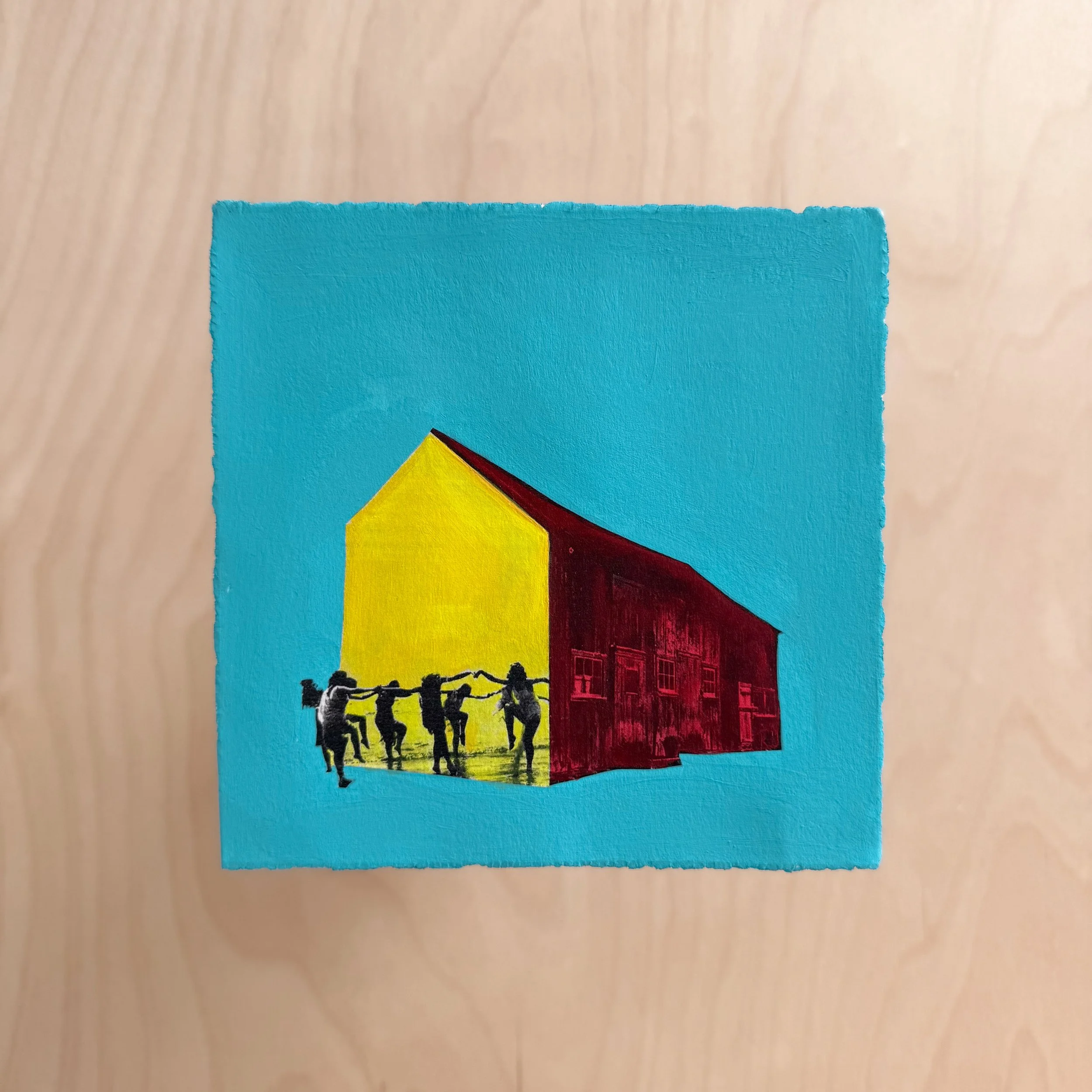 Past the Old Road Painting