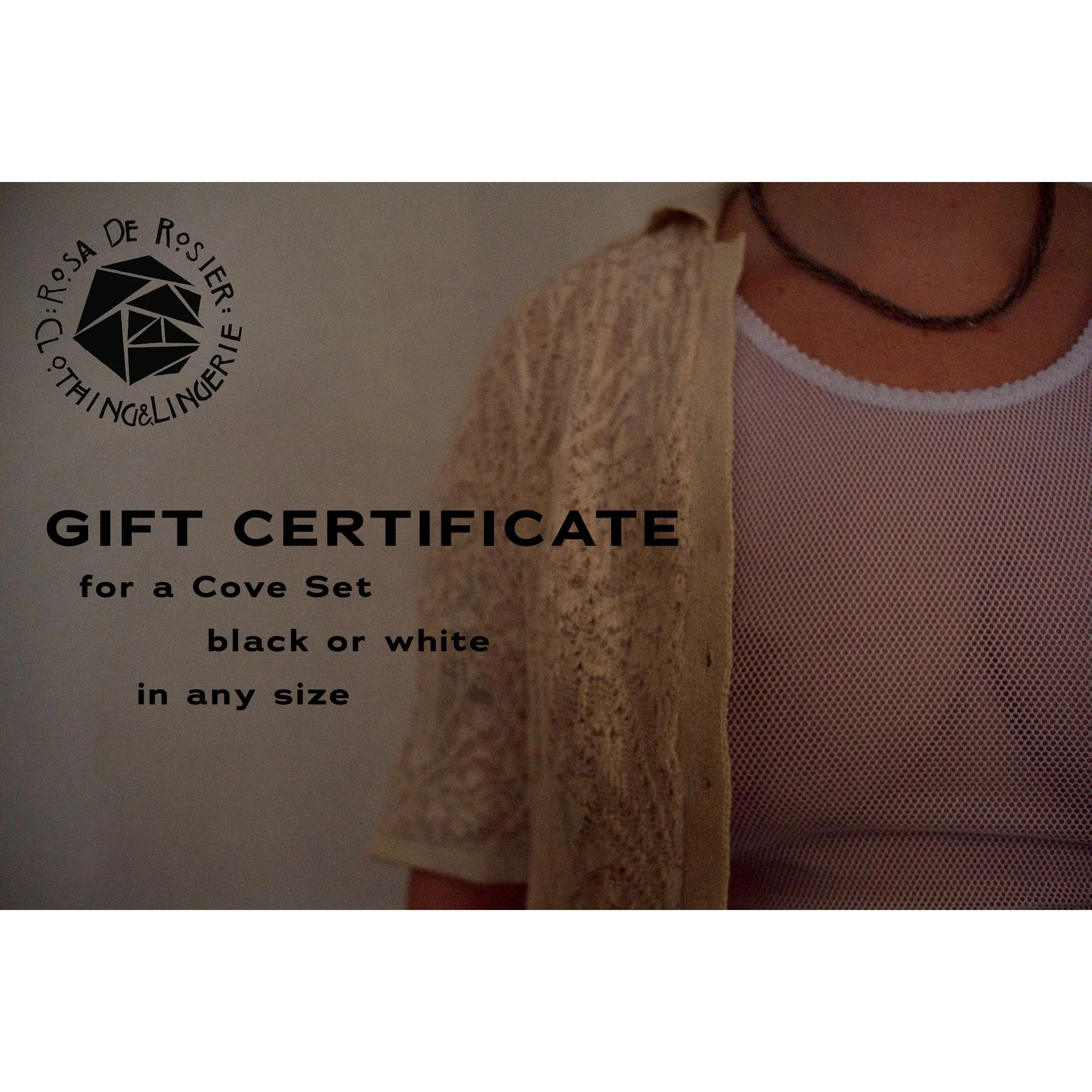 Rosa de Rosier Gift Certificate