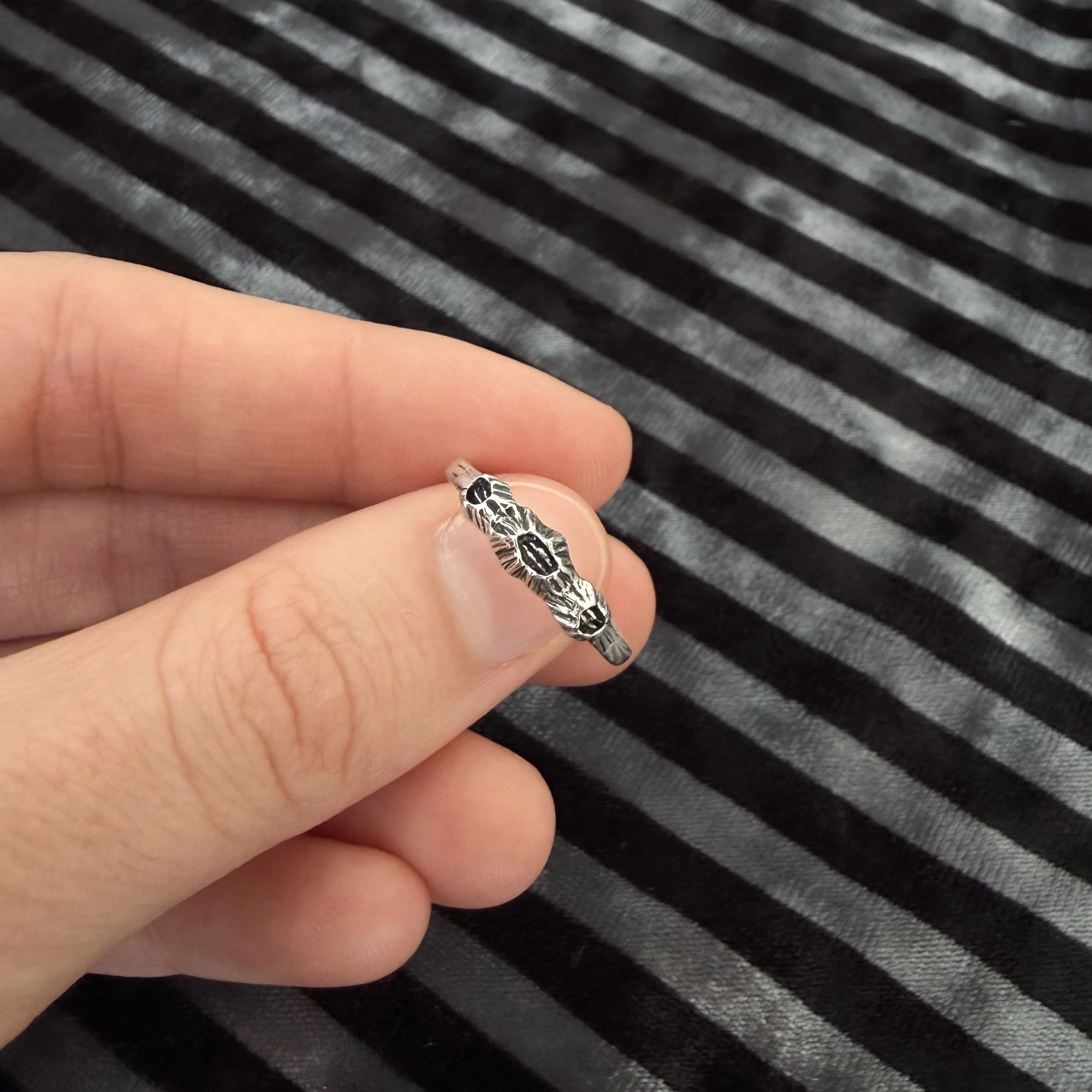 Silver Barnacle Ring