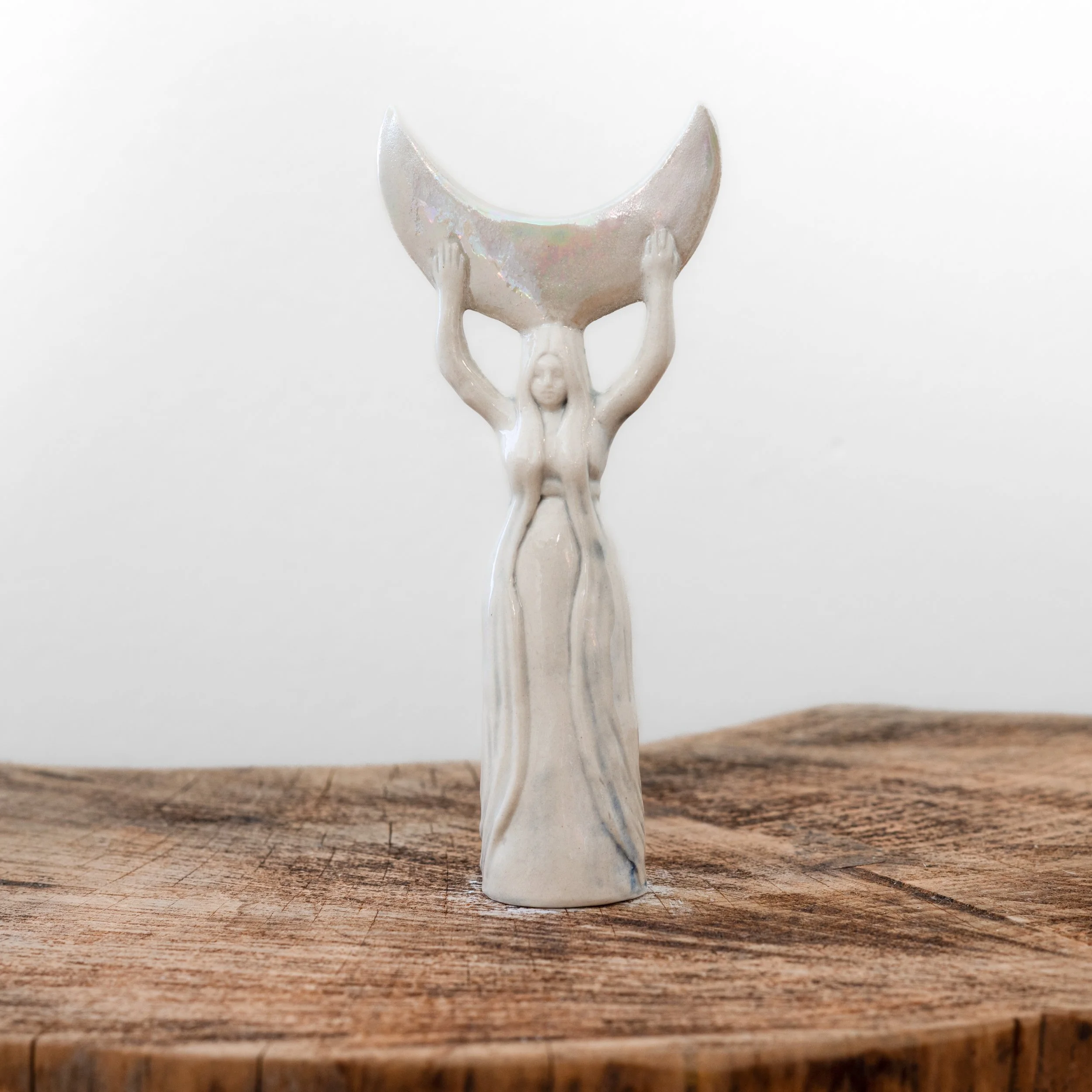 Crescent Moon Goddess Pocket Deity