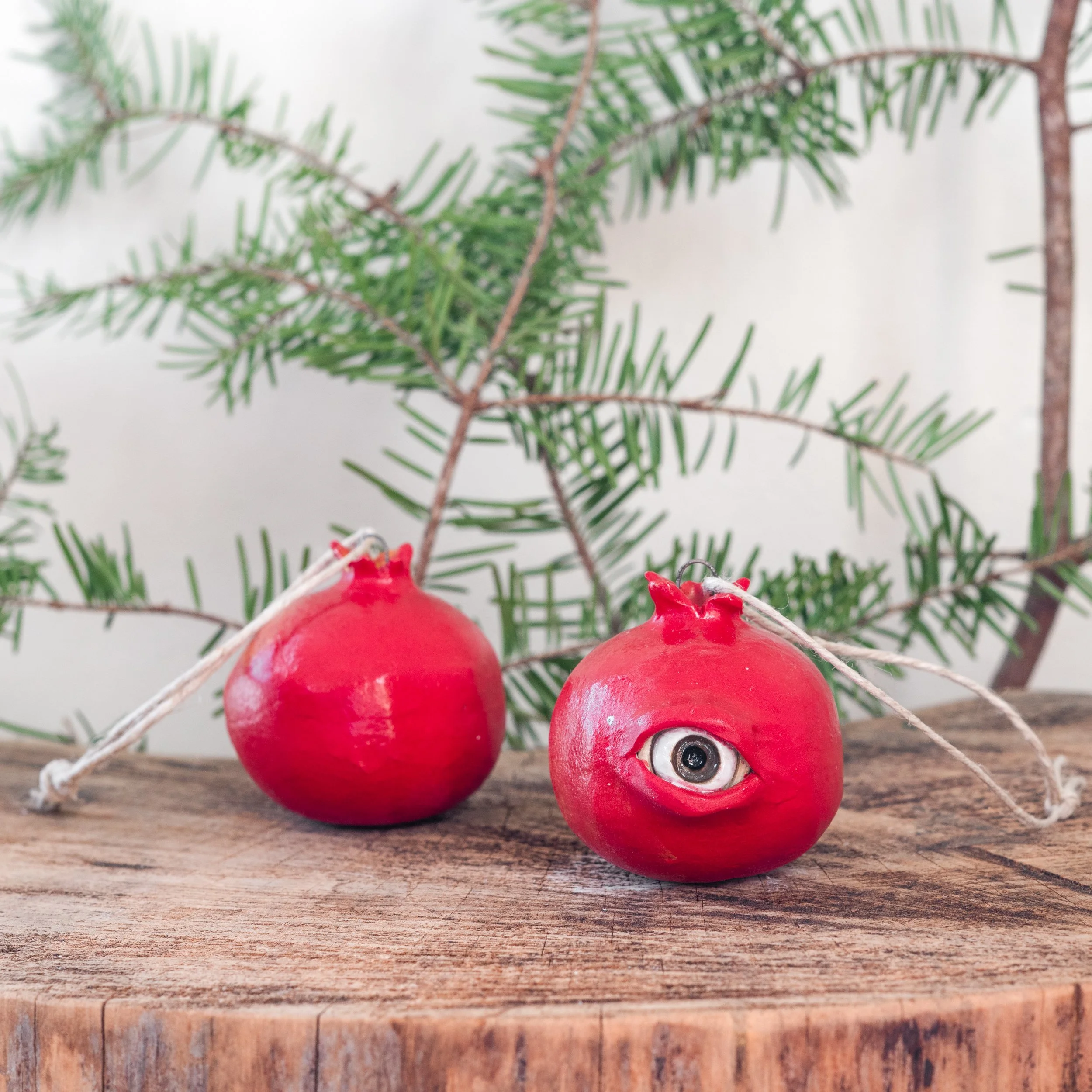 Observant Pomegranate Ornament