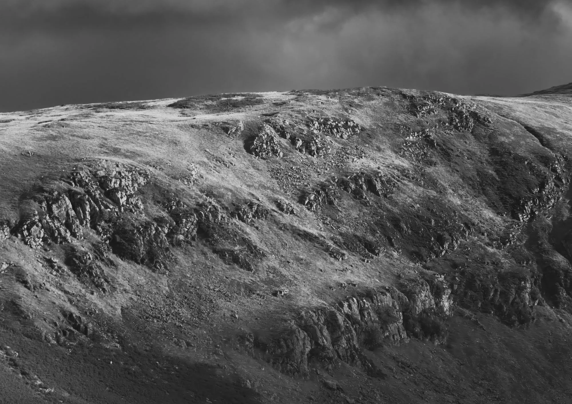 Dark Mountain Landscape