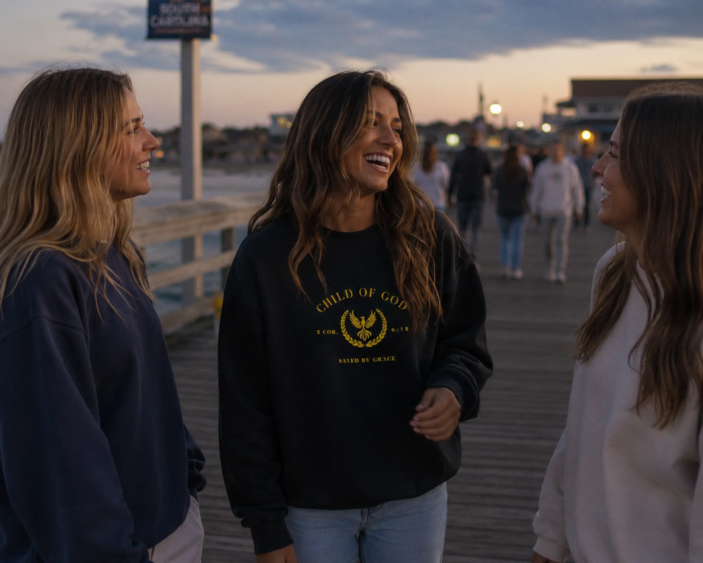 Child of God Crewneck Sweatshirt — Graphic Pullover