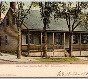 James Burk's Inn Johnstown DAR Historical Society New York