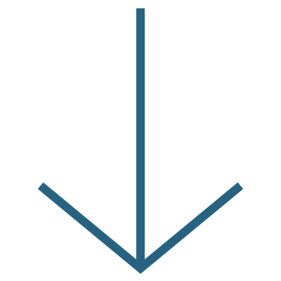 Downward arrow pointing straight down.