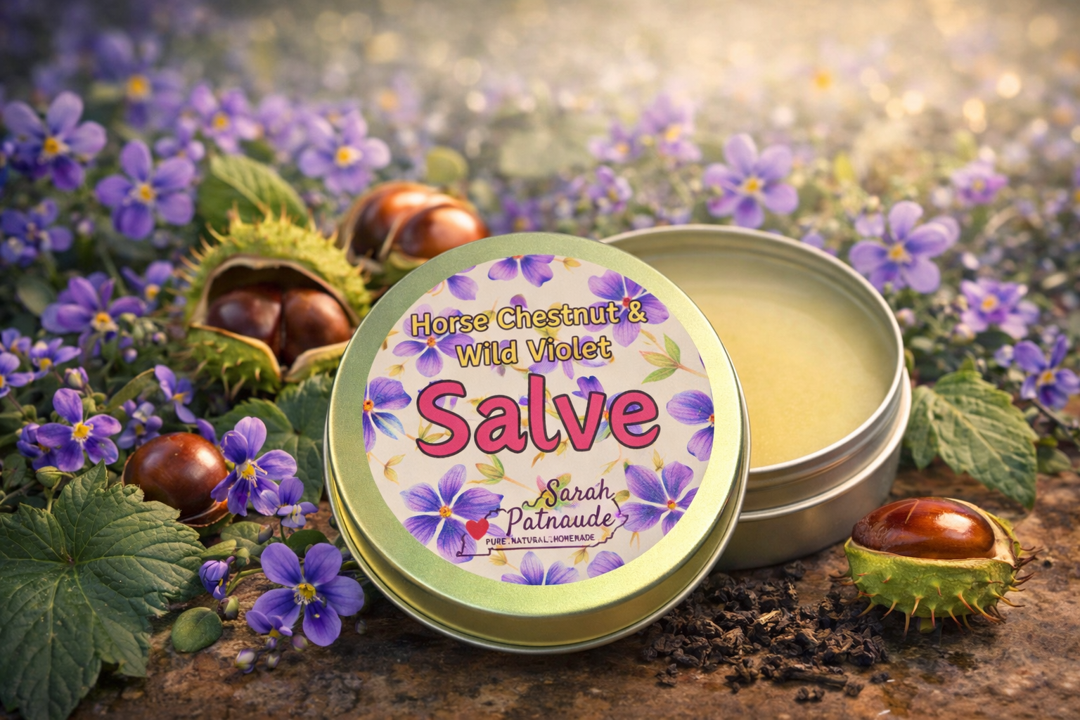 Horse Chestnut & Wild Violet Salve