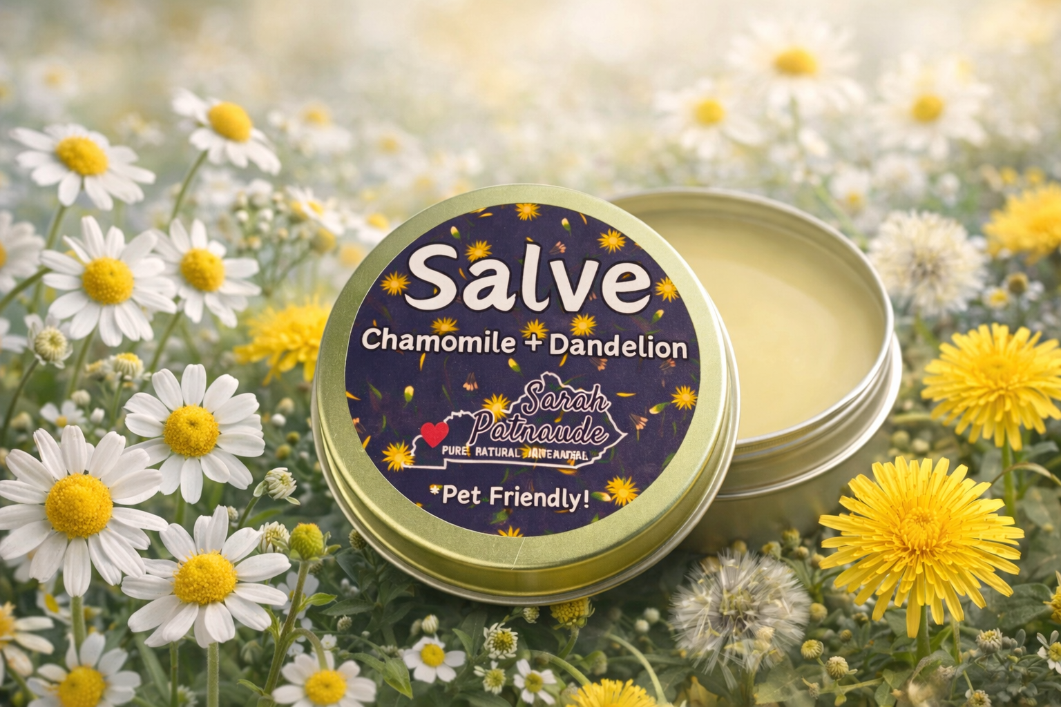 Chamomile & Dandelion Salve