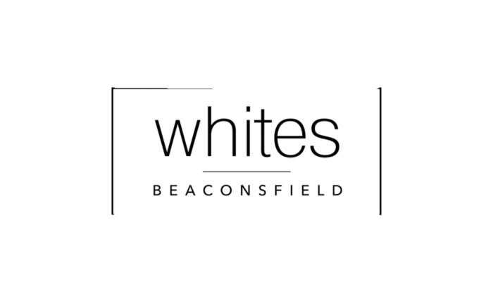 Logo for Whites Beaute Affair, featuring the words 'Whites' and 'Beaute Affair' in black text.
