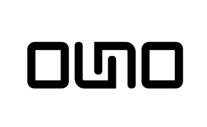 The image features a stylized, black line drawing of the Google Chrome logo on a white background.