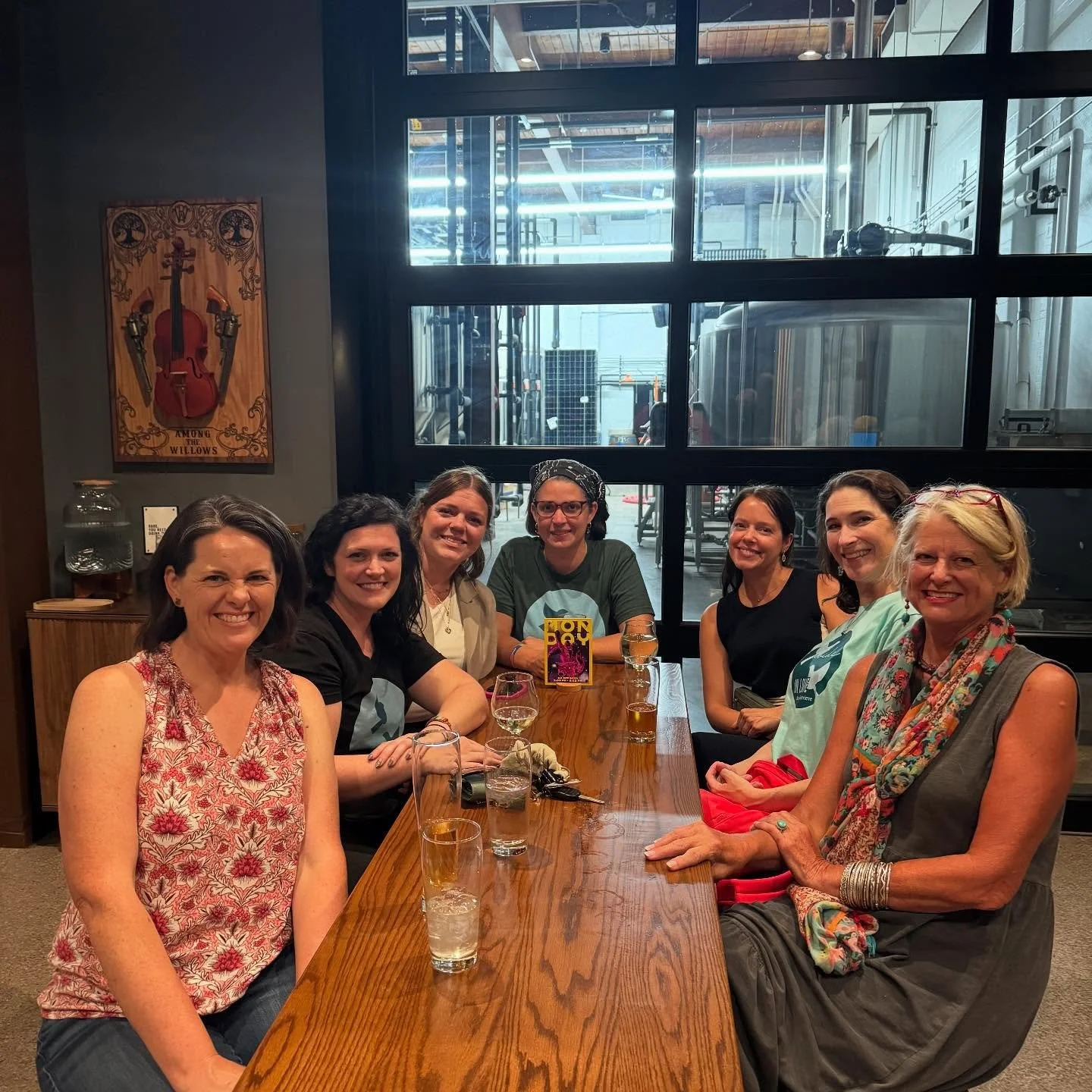 We finally got to meet our @abideinlovesg pals Sarah and Susie last night &amp; our friend Emily at @stlrapidresponse Thank you all for your amazing work and friendship. 💞