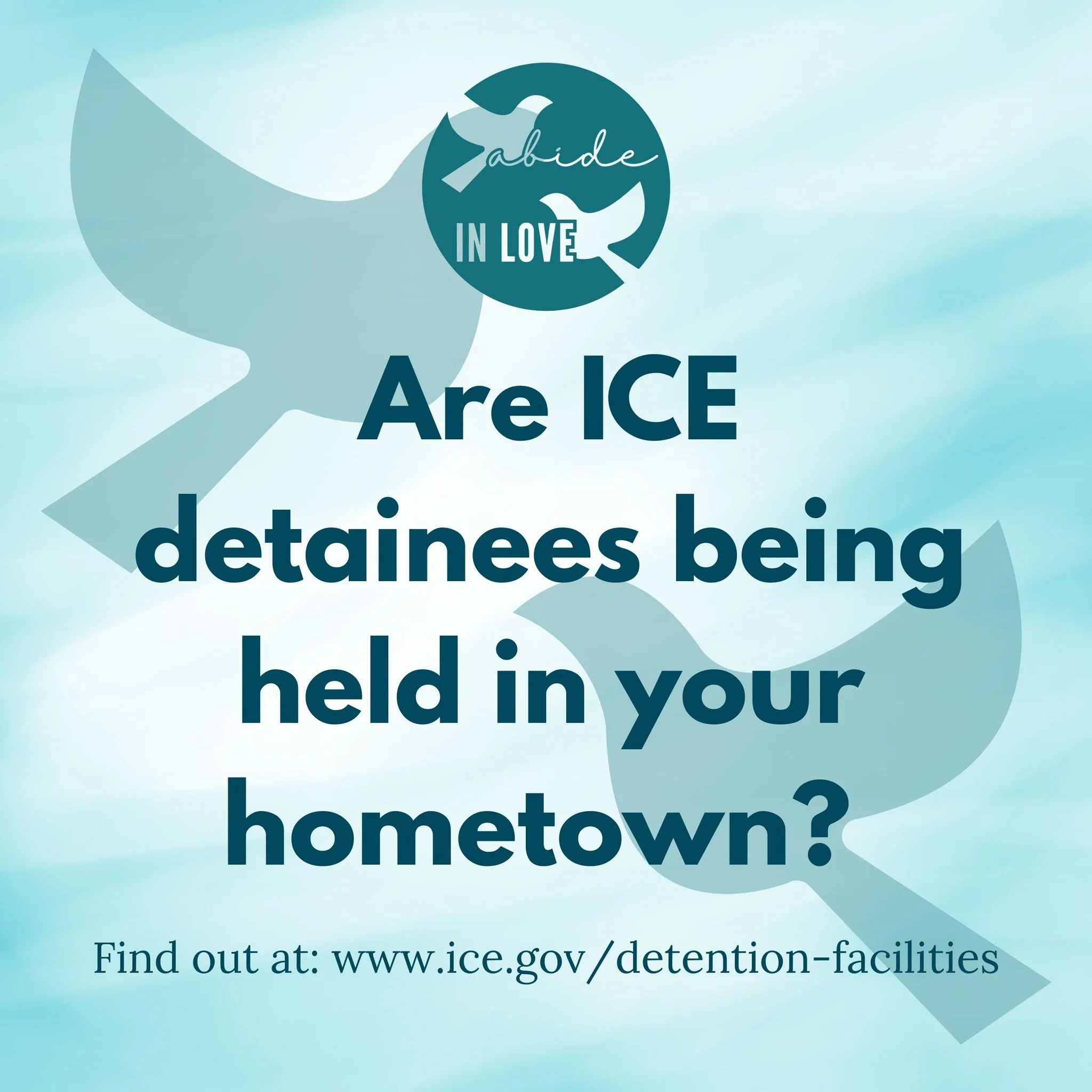Are ICE detainees being held in your town? Find out! [link in bio]

Missouri Detention Facilities as of 8/1/25:
Greene County Jail - Springfield, MO
Phelps County Jail - Rolla, MO
Ste. Genevieve County Detention Center - Ste. Genevieve, MO

[thank yo