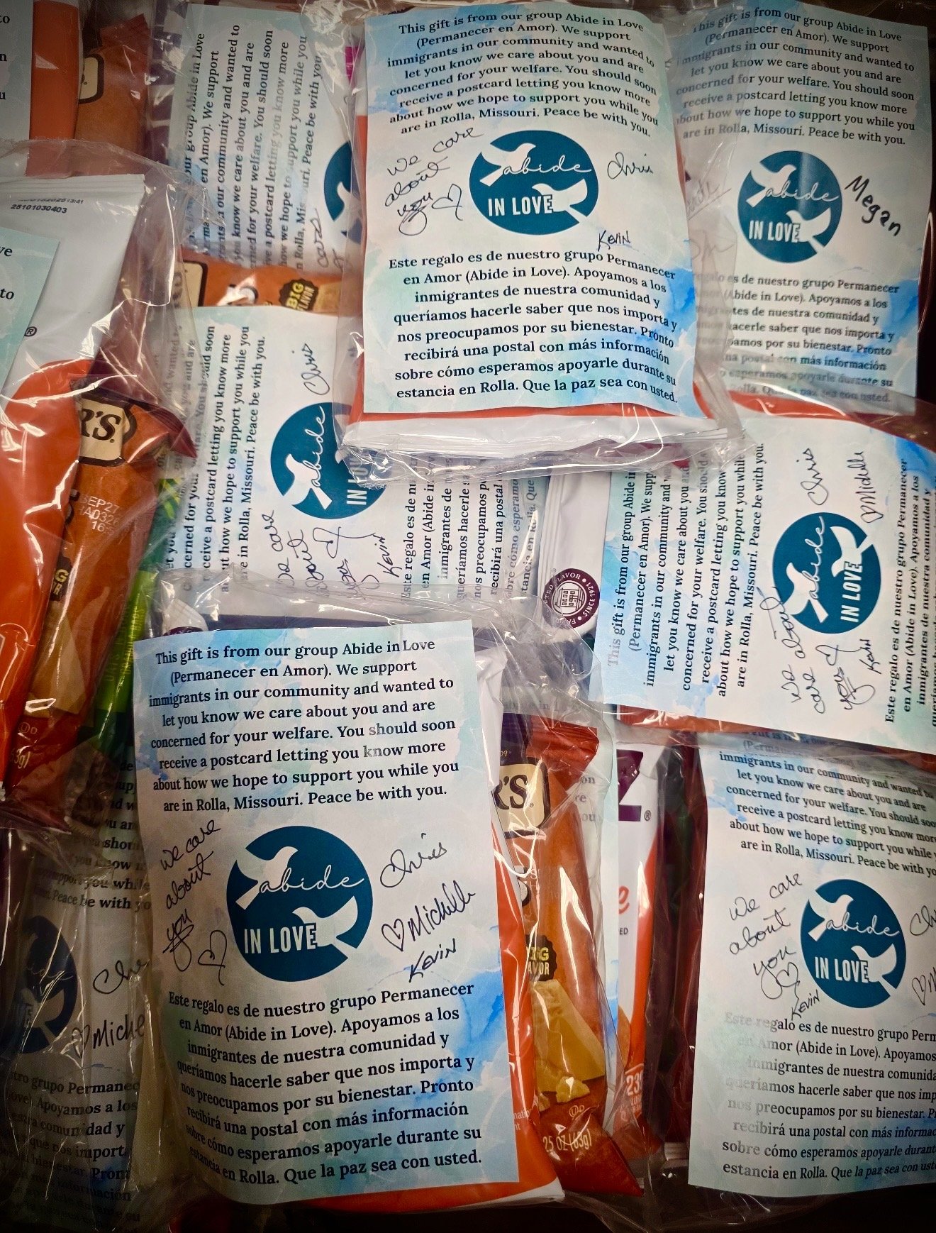 Abide in Love Care Packages