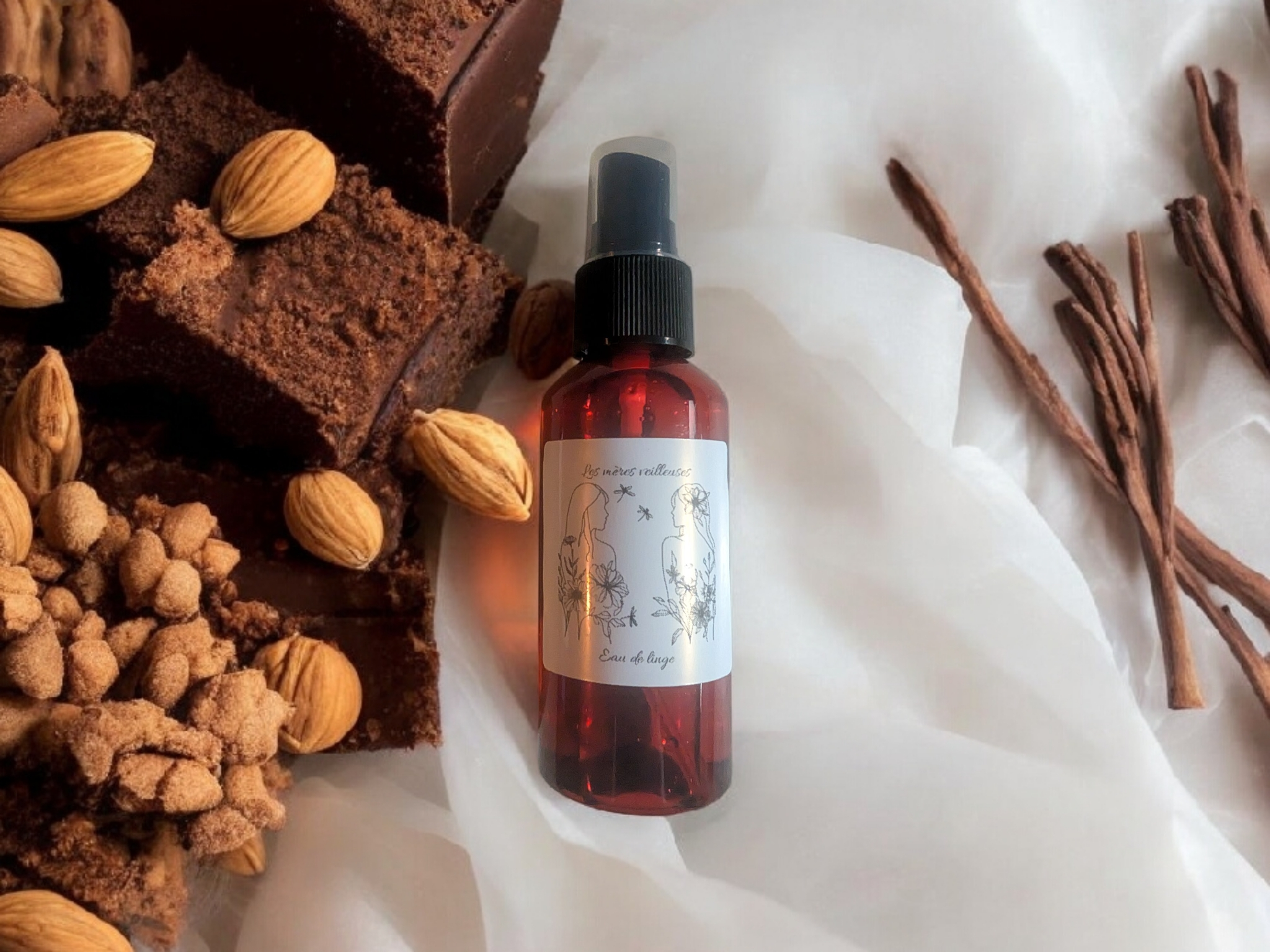 Eau de linge - amande divine - 120 ml