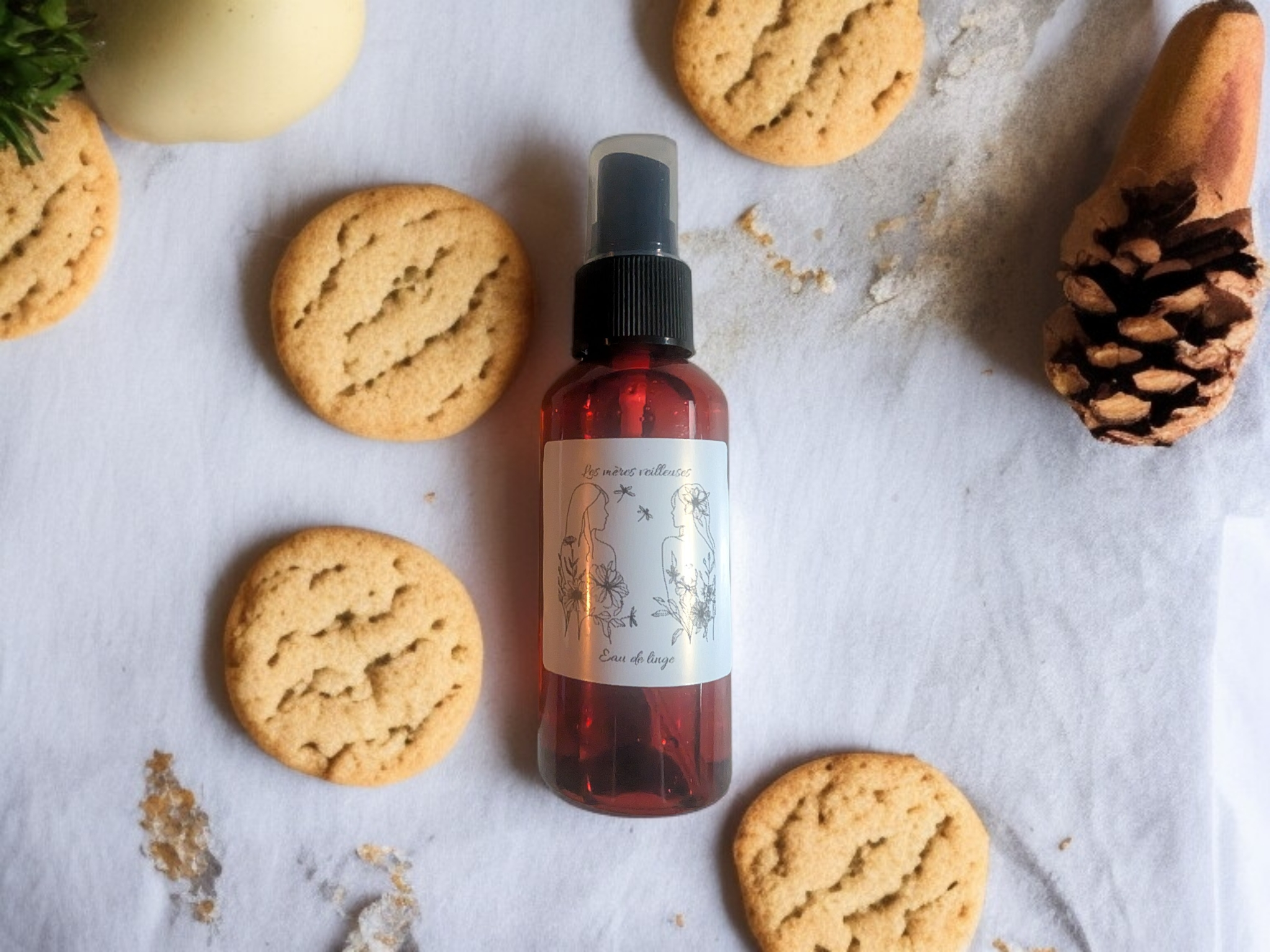 Eau de linge - biscuit de noël - 120 ml