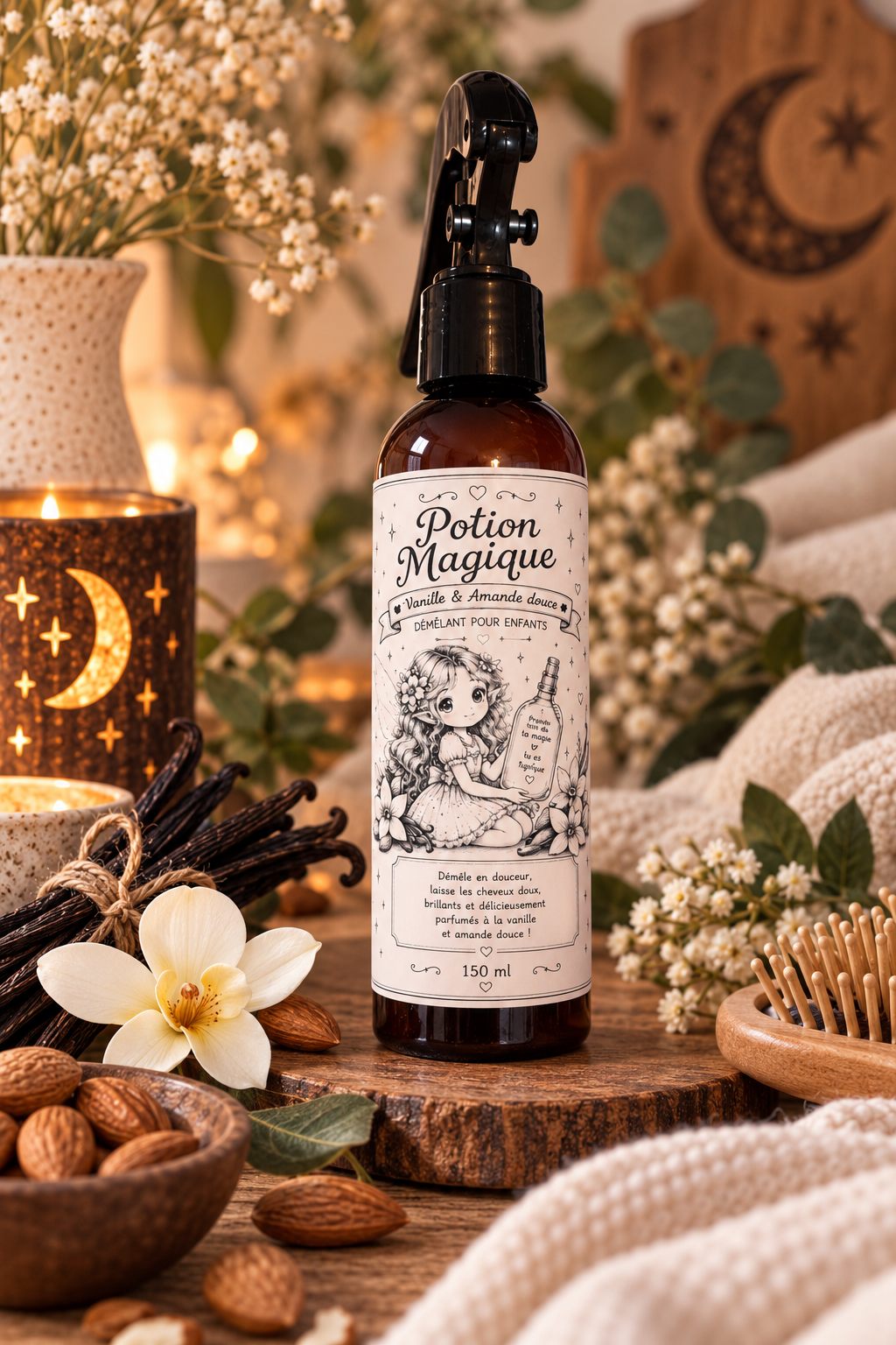 potion magique vanille et amande douce