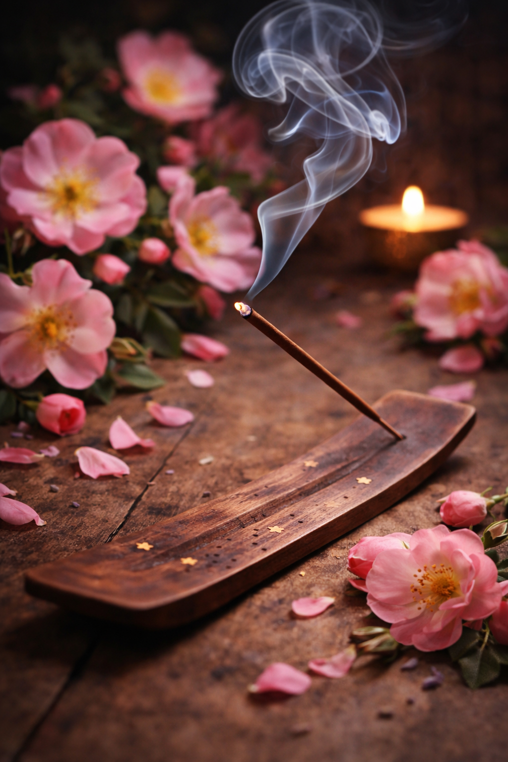 Bâton encens -Rose musquée