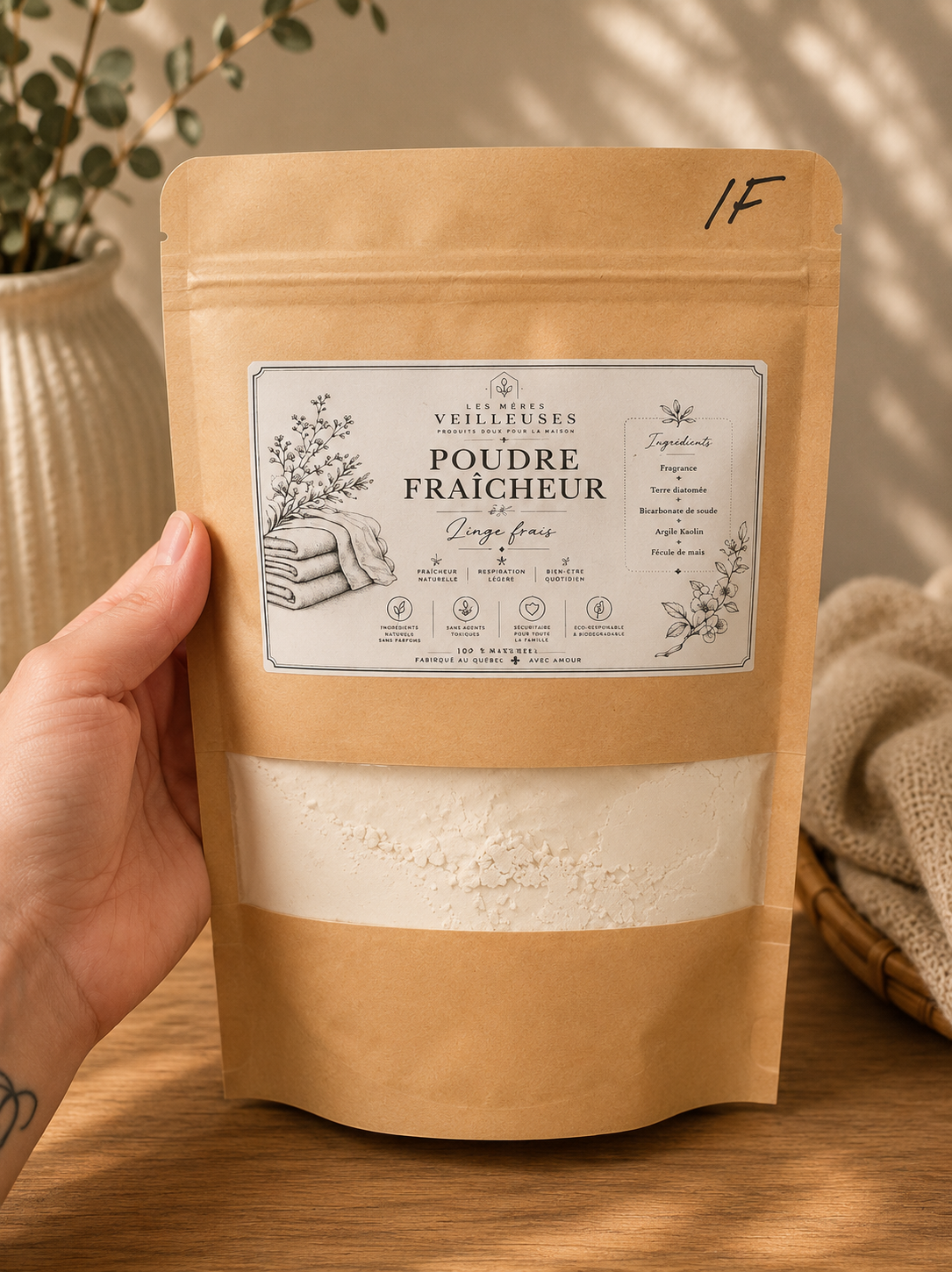 poudre fraîcheur linge frais