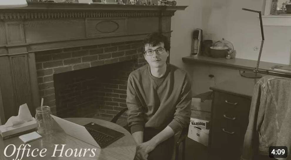 Thumbnail of Office Hours with Chris Spaide