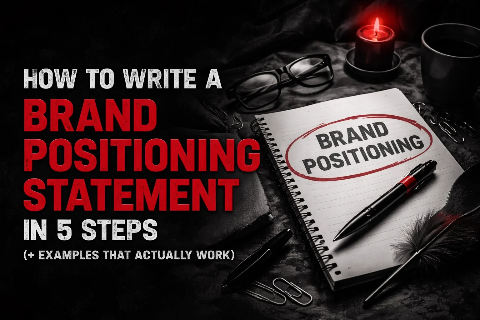 How to Write a Brand Positioning Statement in 5 Steps (+ Examples That Actually Work)