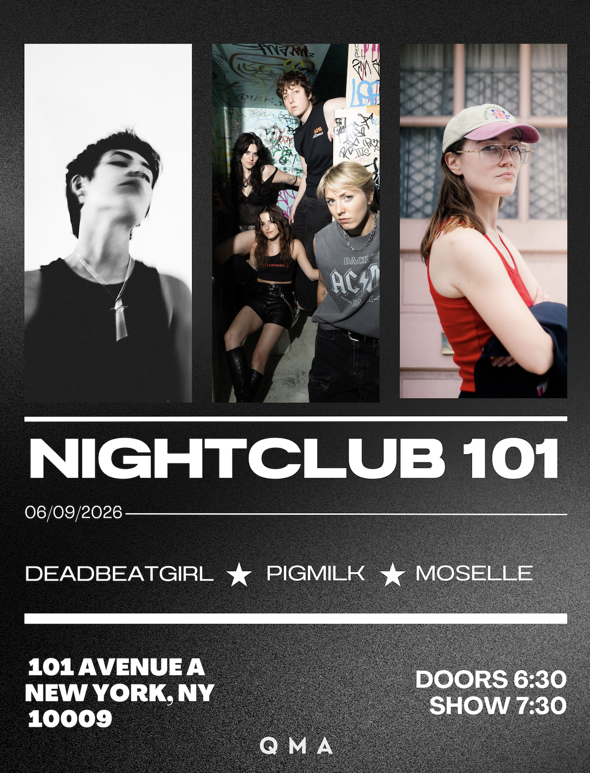 Pig Milk, Deadbeat Girl, Moselle