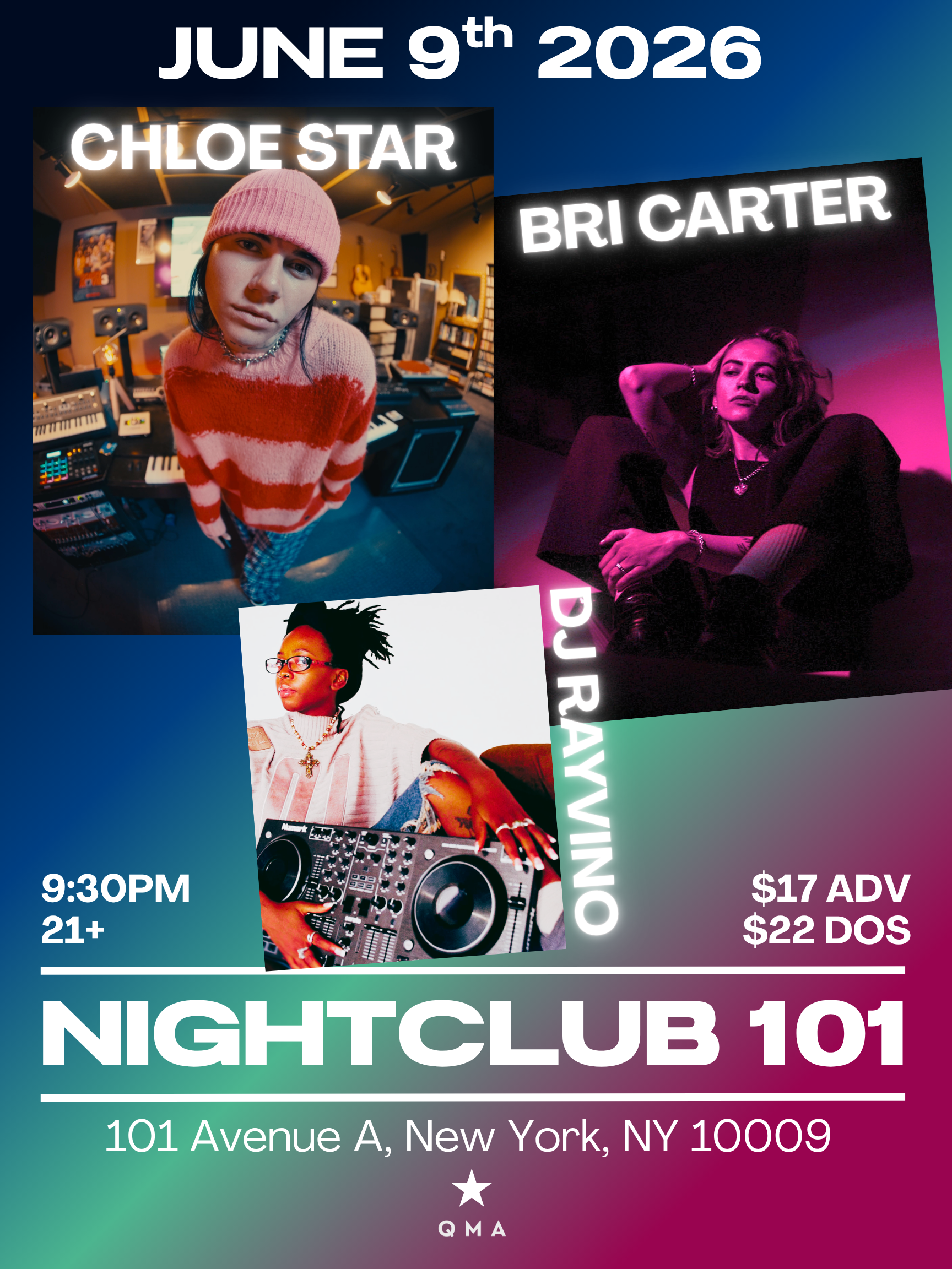 Chloe Star x Bri Carter x DJ Rayvino 