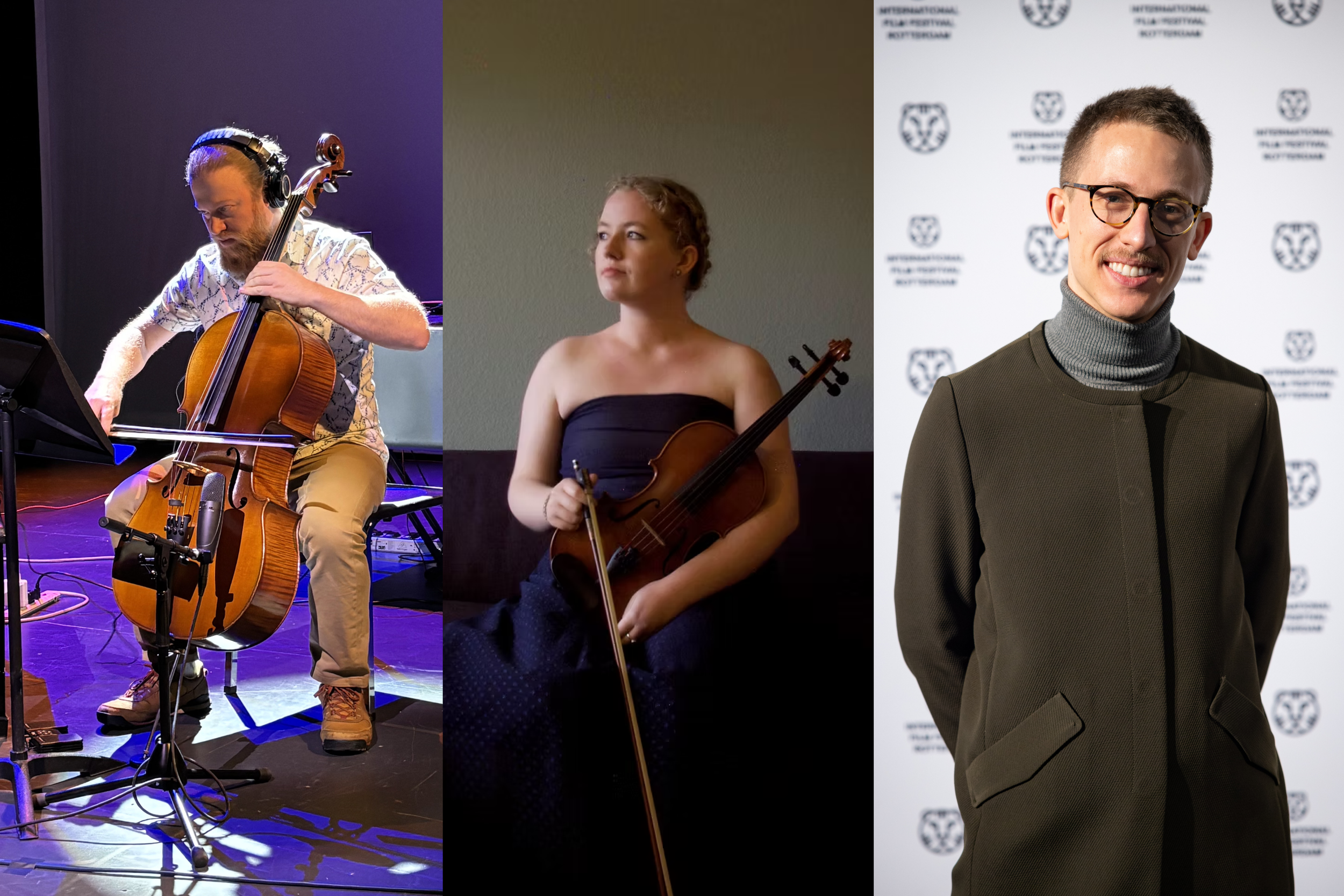 Performance: Stephen Marotto, Freya Downey, and Aaron Michael Smith
