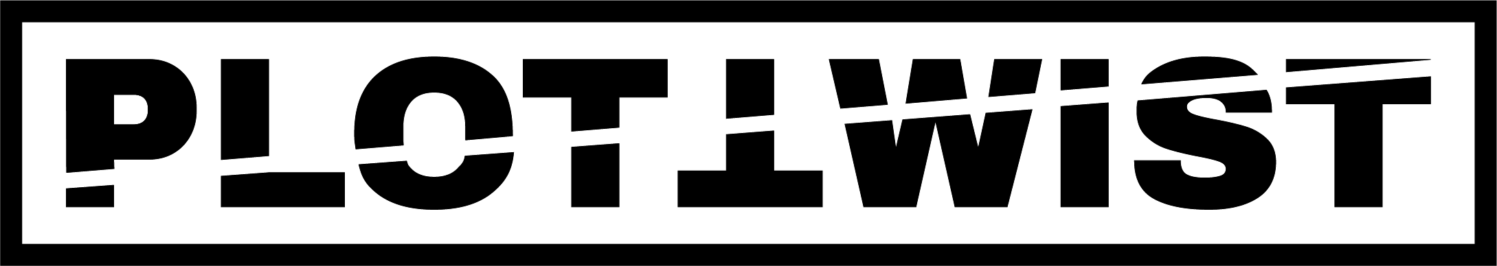 A horizontal logo reading PLOTTWIST