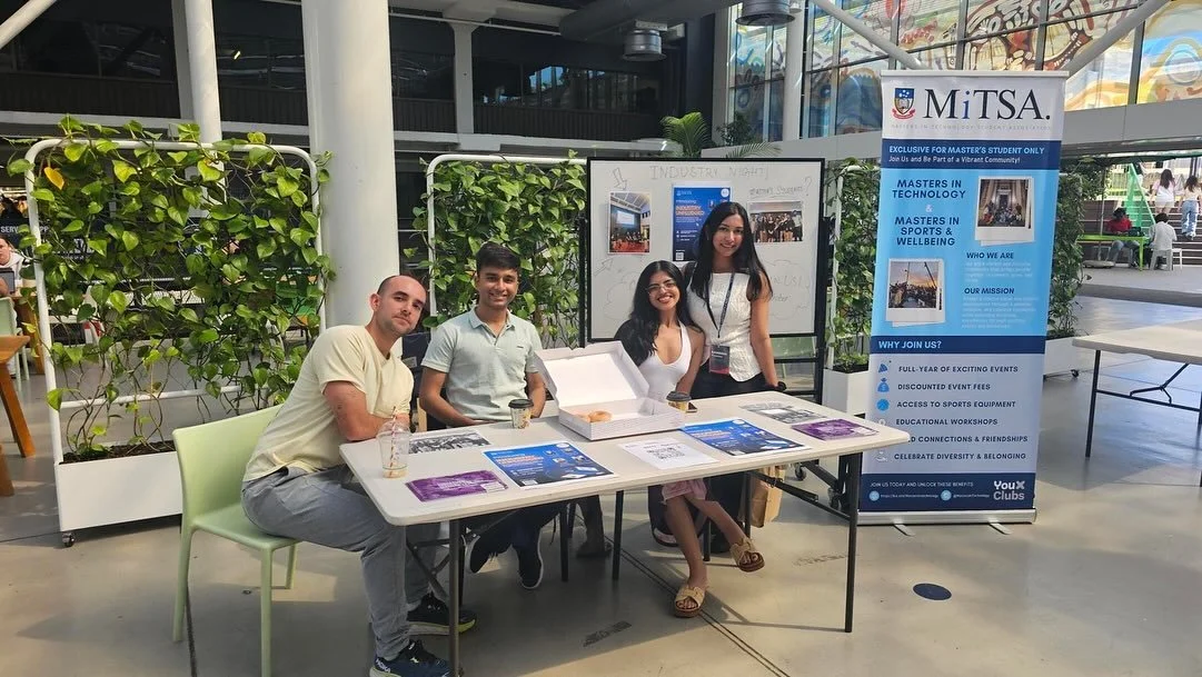 Some pics from our MiTSA booth at Hub Central!📸🤗

Tomorrow is INDUSTRY NIGHT!!!🥳🥳 Come join us for an insightful panel discussion and an amazing night of networking (food included as well) 🍕💻

The final tickets are running out reaaal quick. Get
