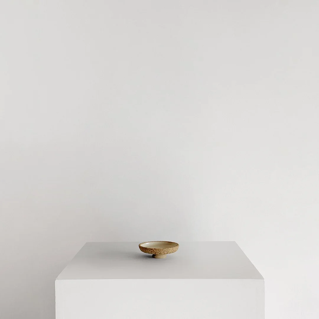 Catch-All, 2026, Unglazed stoneware, 2 in H × 4.5 in diameter (5.1 × 11.4 cm)