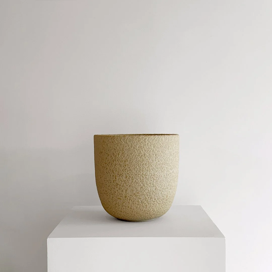 Deep Bowl, 2026, Unglazed stoneware, 11 in H × 10.75 in diameter
(27.9 × 27.3 cm)