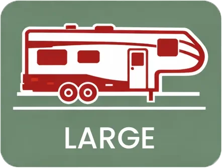 Large motorhome storage parking near Sherwood Park