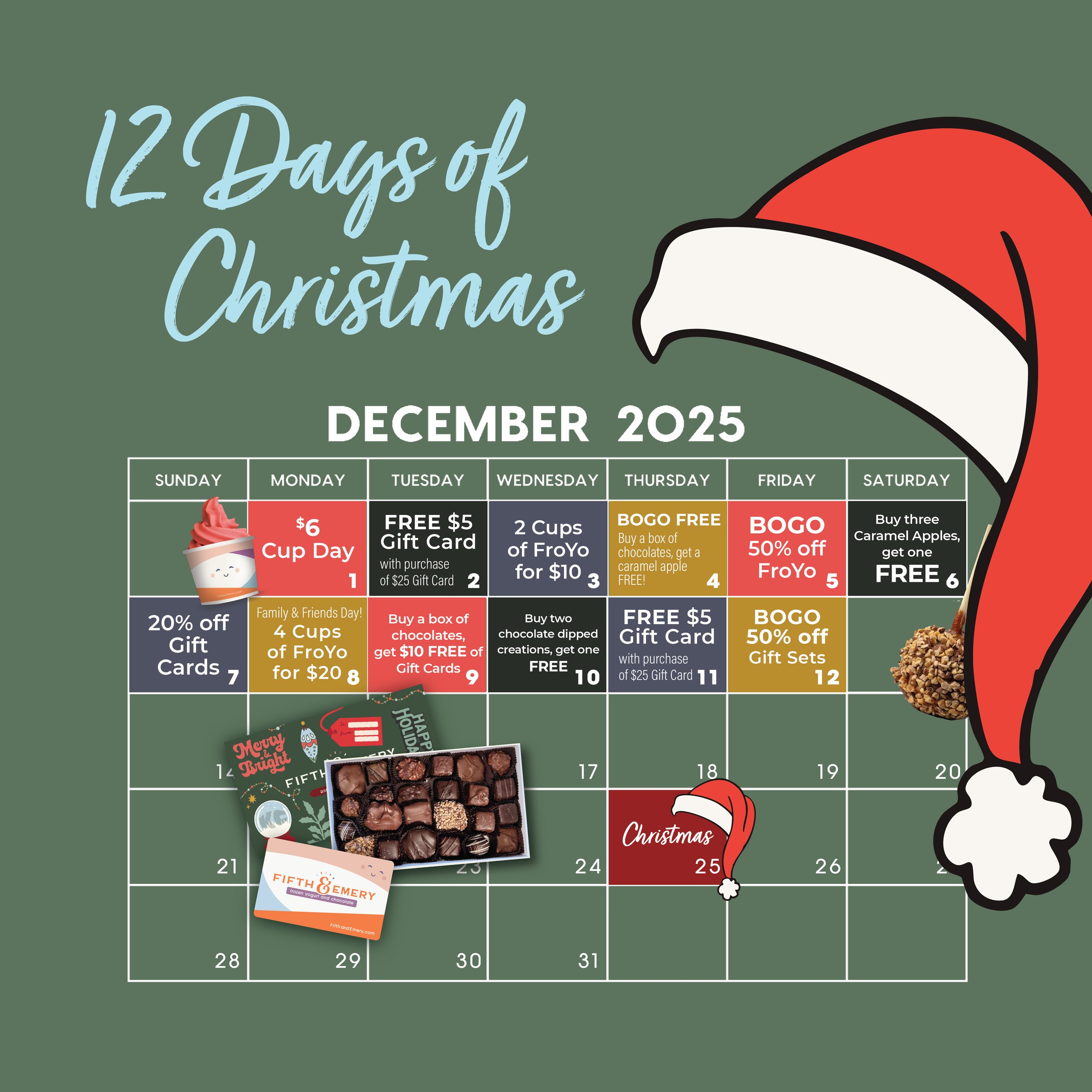 12 Days of Christmas DEALS