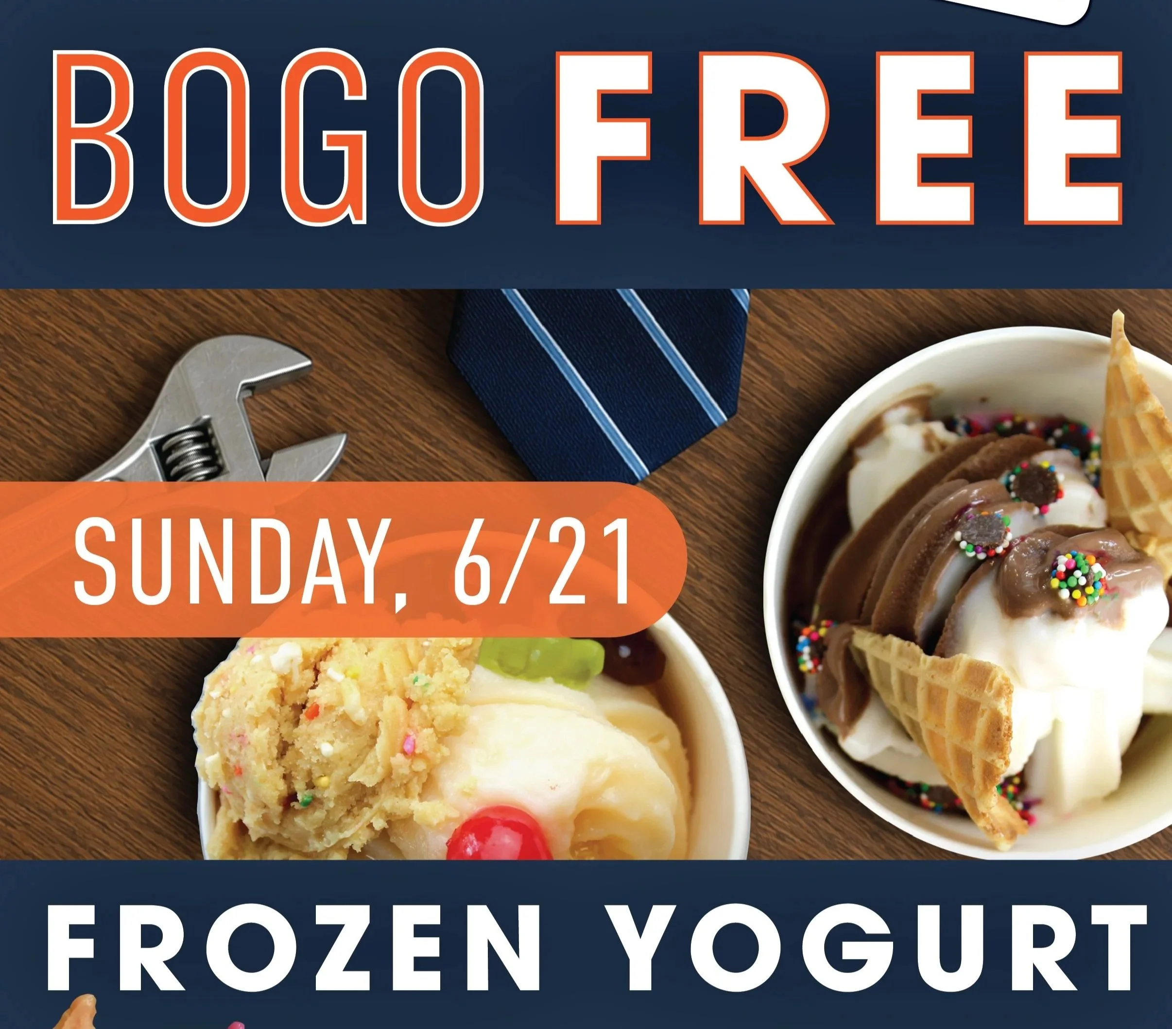 Father's Day BOGO FroYo Special!
