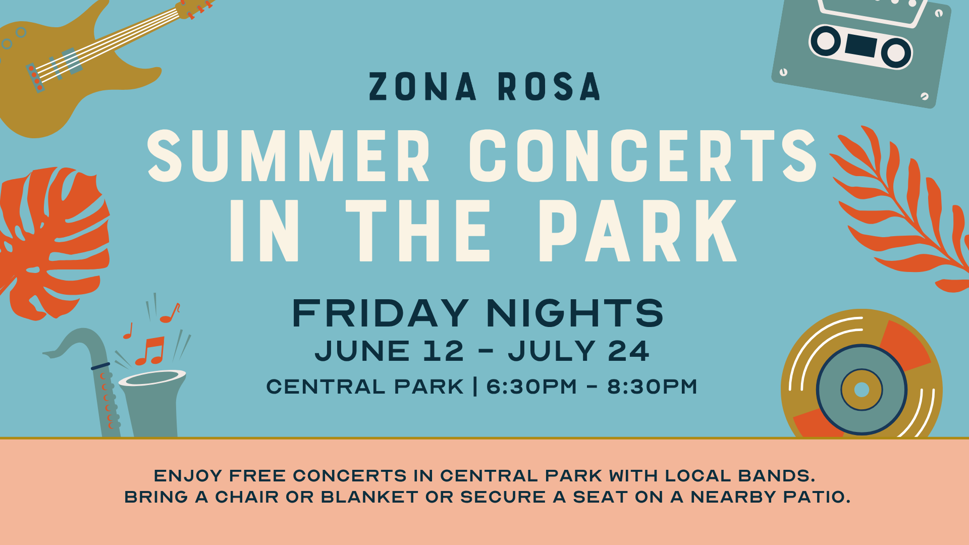 Summer Concerts in the Park at Zona Rosa