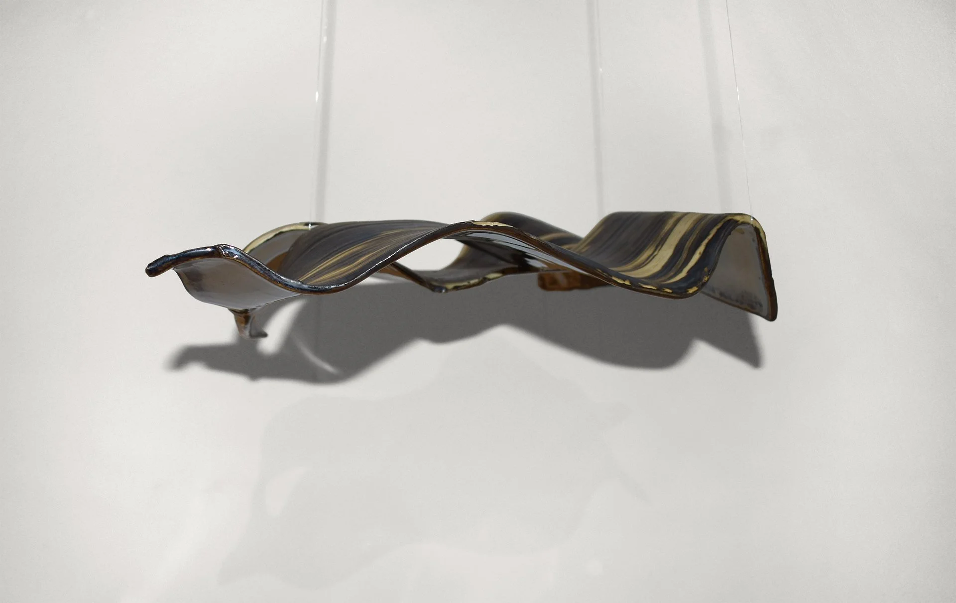 Fabric of Knowing Land, 2026, Ceramic, 16” x 10”