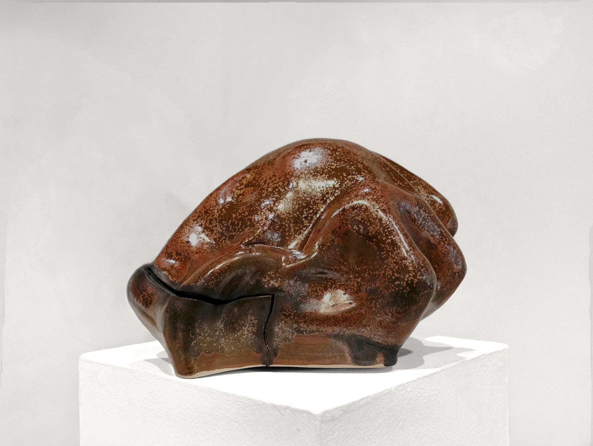 Earth Cell II, 2025, Ceramic, 11” x 9.5”