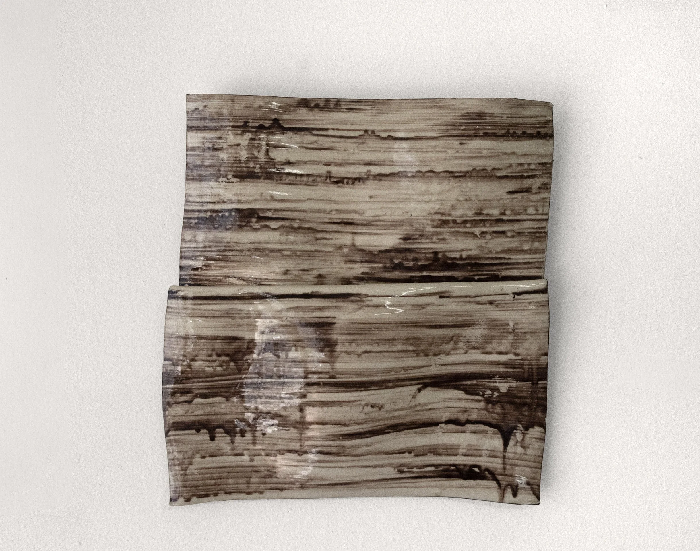 Watching, 2026, Ceramic, 11” x 10”