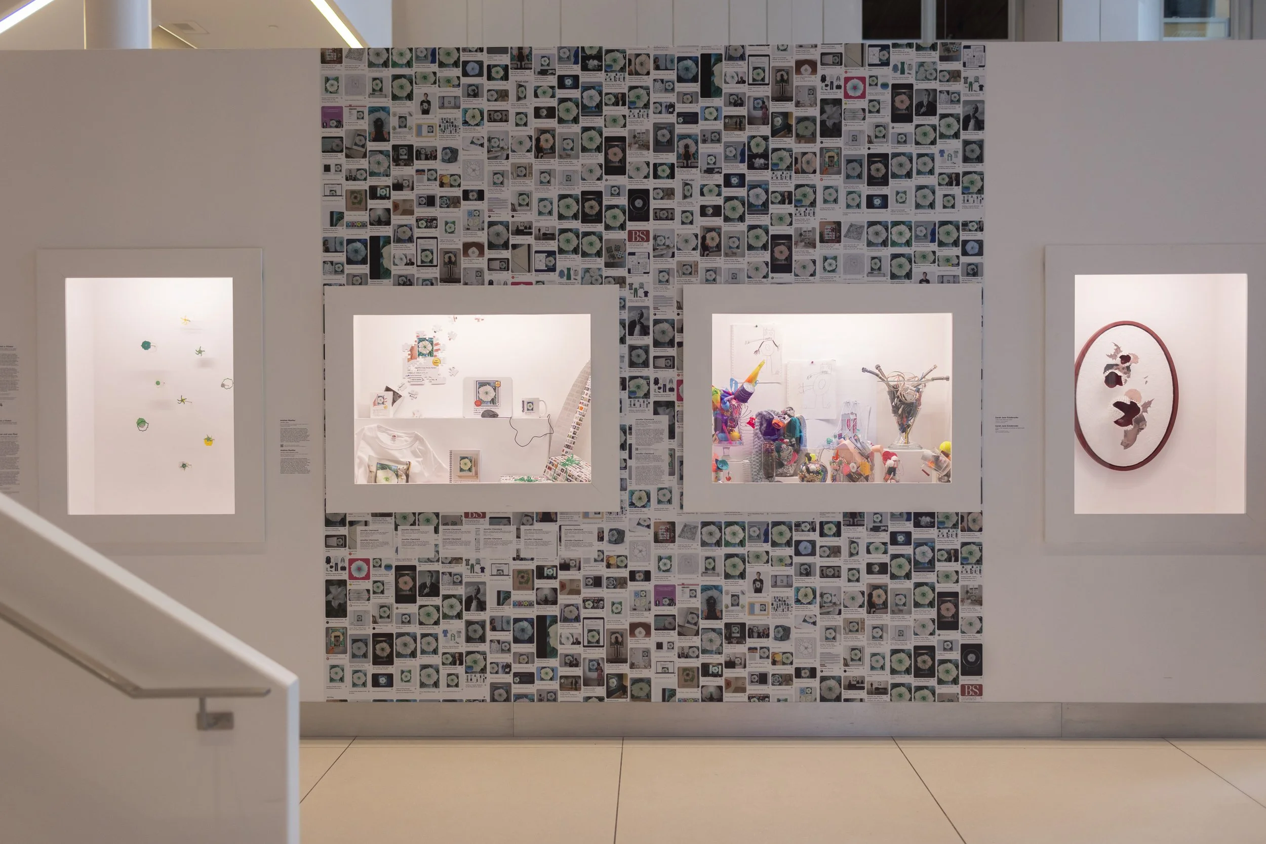 Installation view of the exhibition