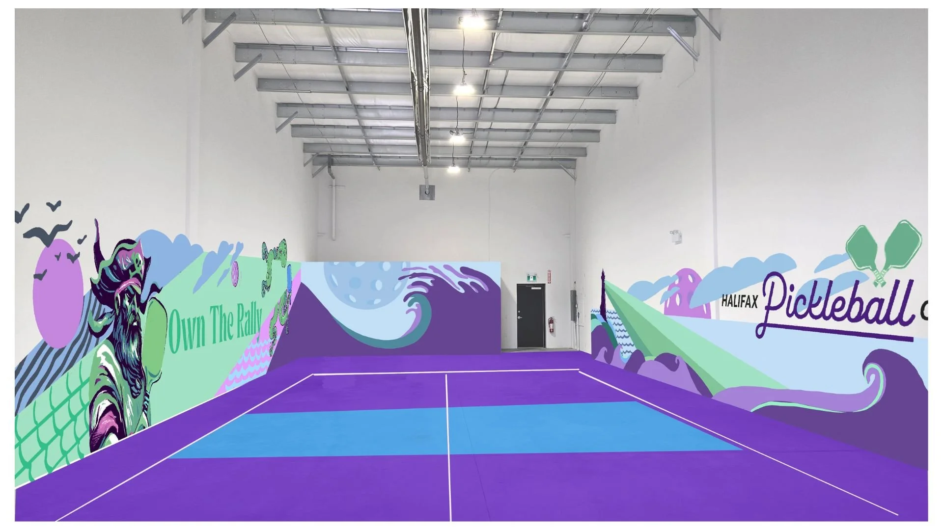 Designing the Walls of Pickleball Cove with Artist Kamal