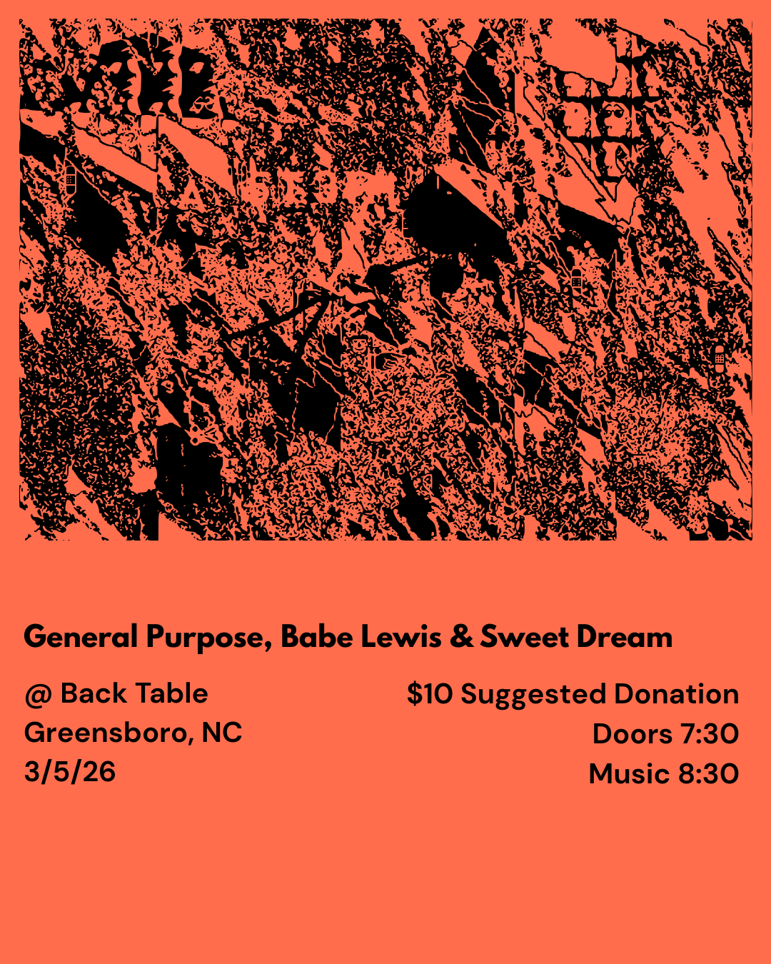 Back Table w/ Babe Lewis and Sweet Dream