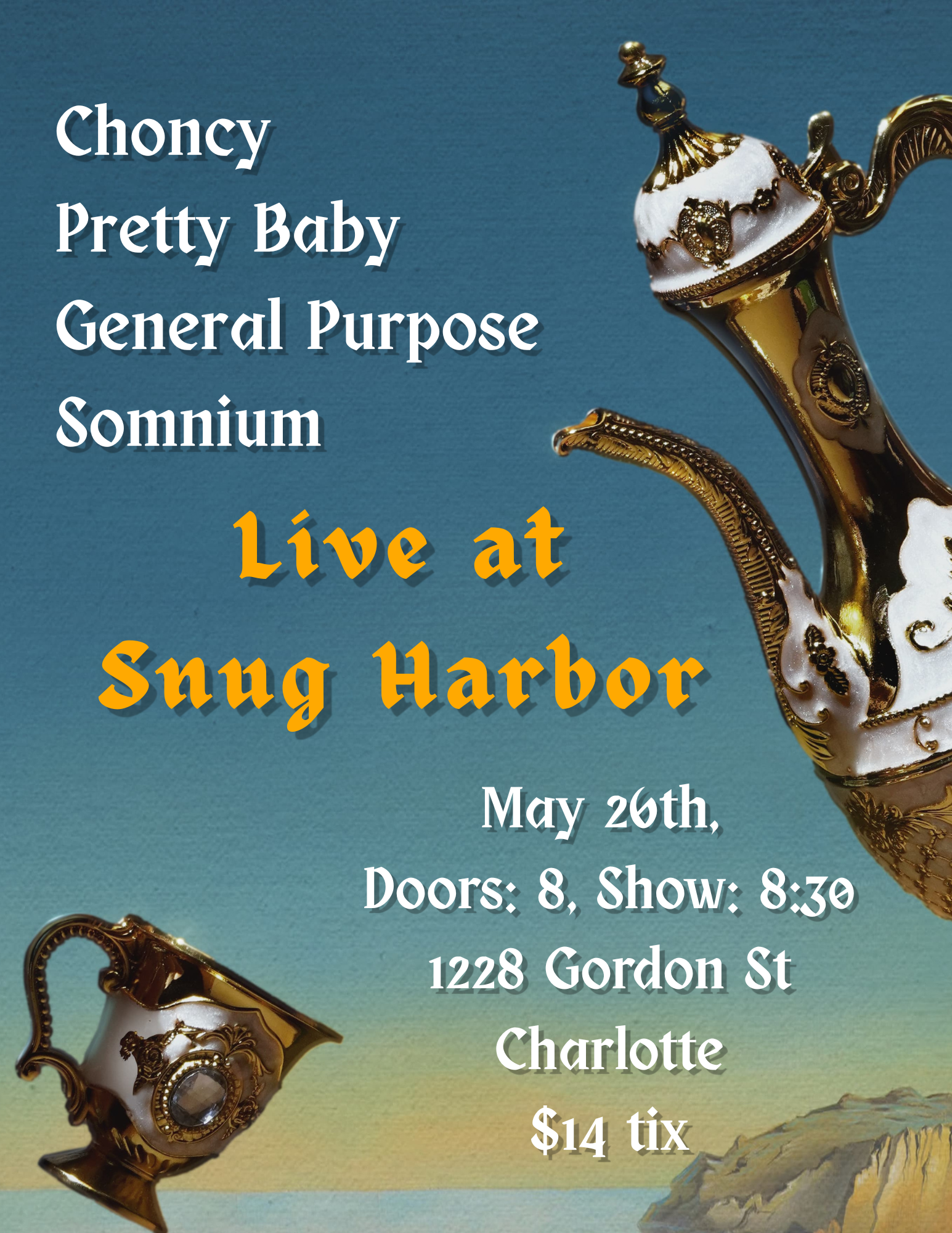 Snug Harbor May 26 (Charlotte) "One Last Word" Tour