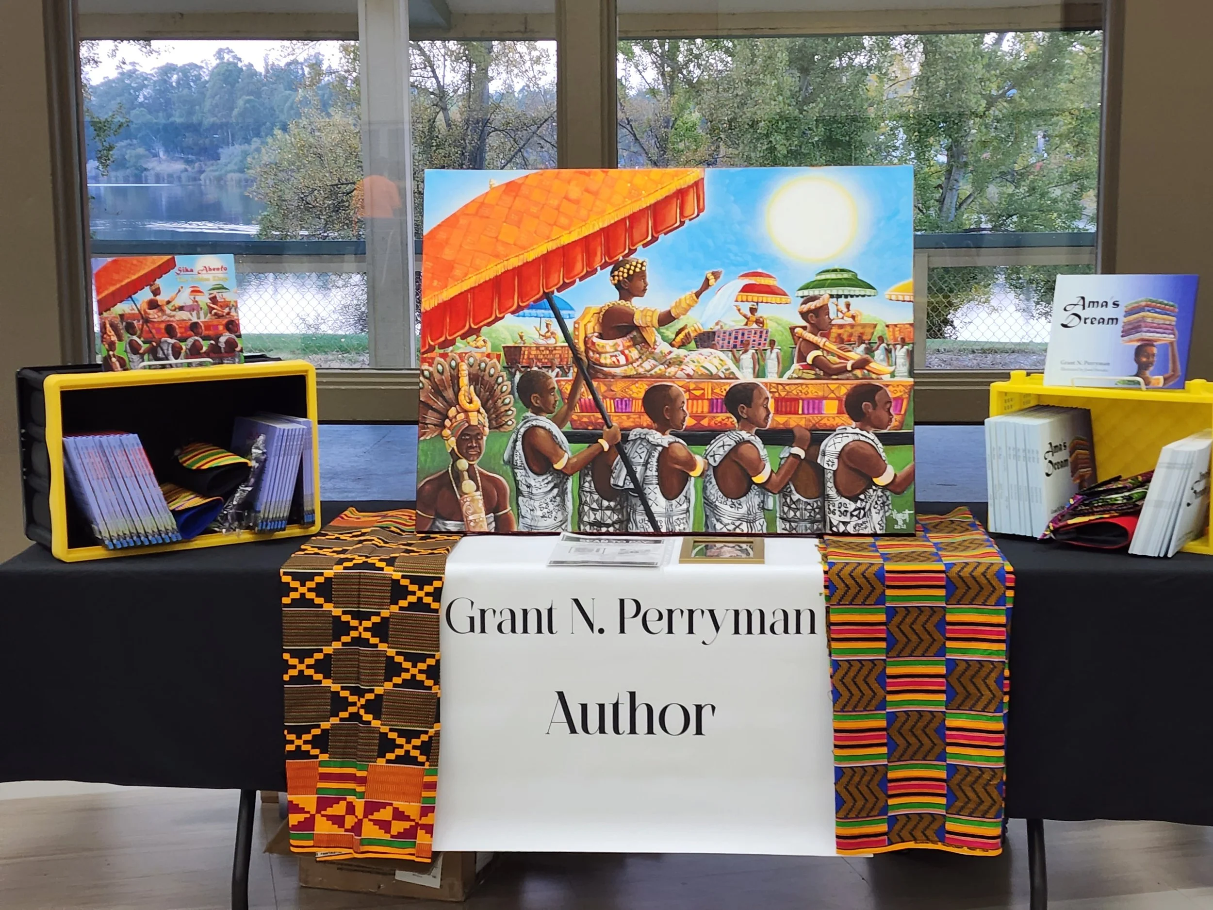 Dan Foley Park Cultural Event Table Display