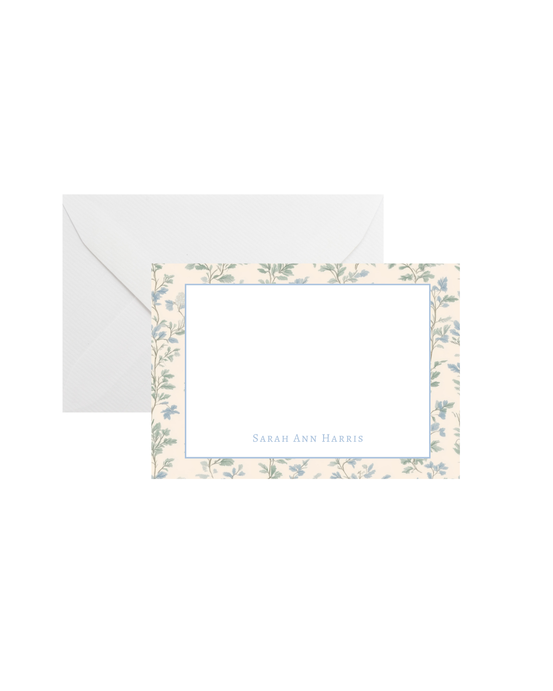 "Floral Vine" Flat Stationary Set